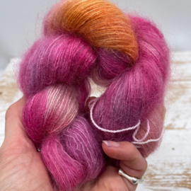 Pink Fluffy Unicorns (mohair)