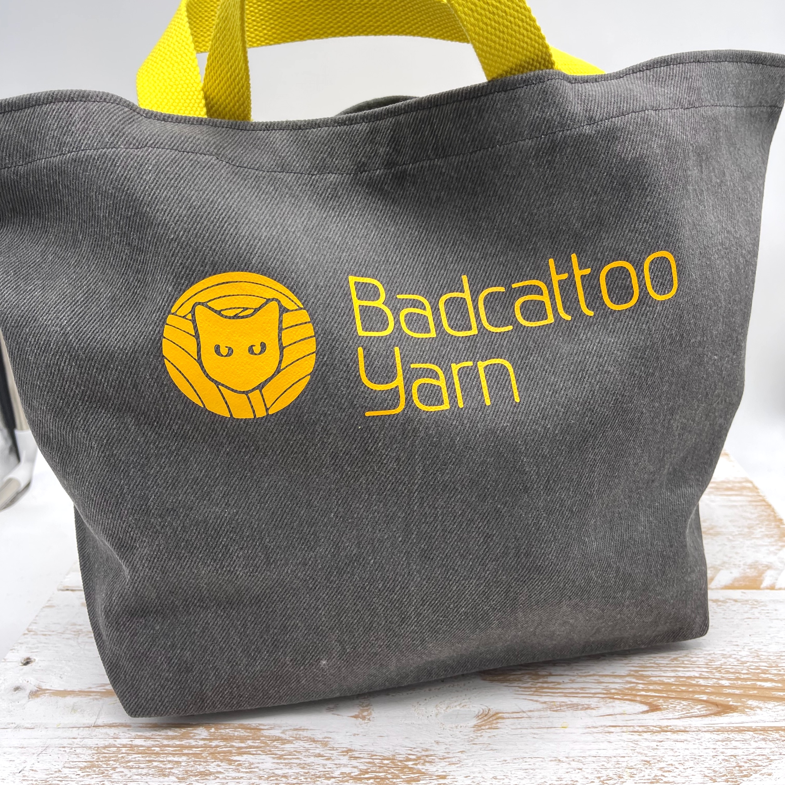 Denim tote bag