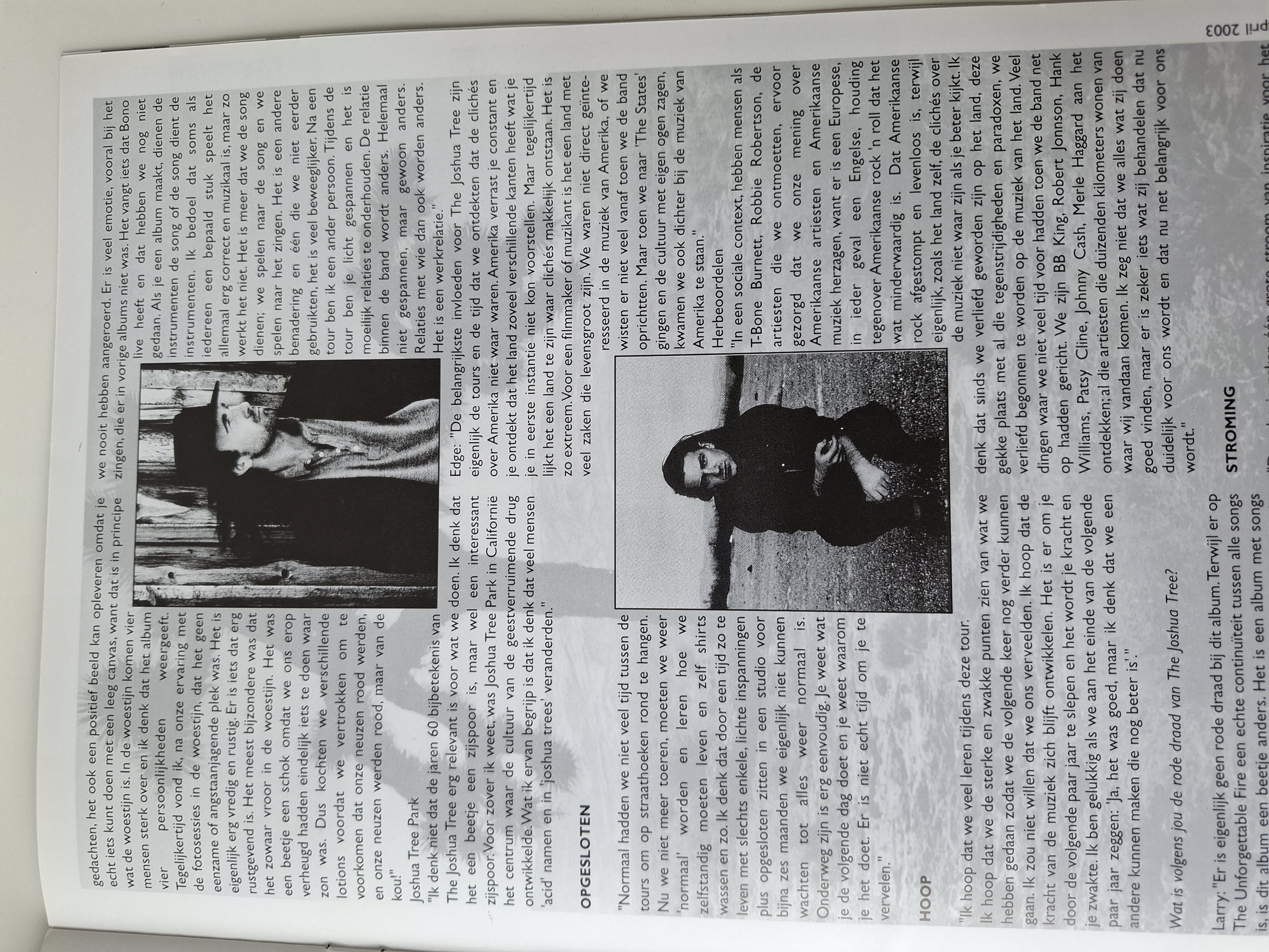 EXIT Tijdschrift fanclub U2
