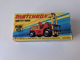 Matchbox nr 15 Fork Lift Truck
