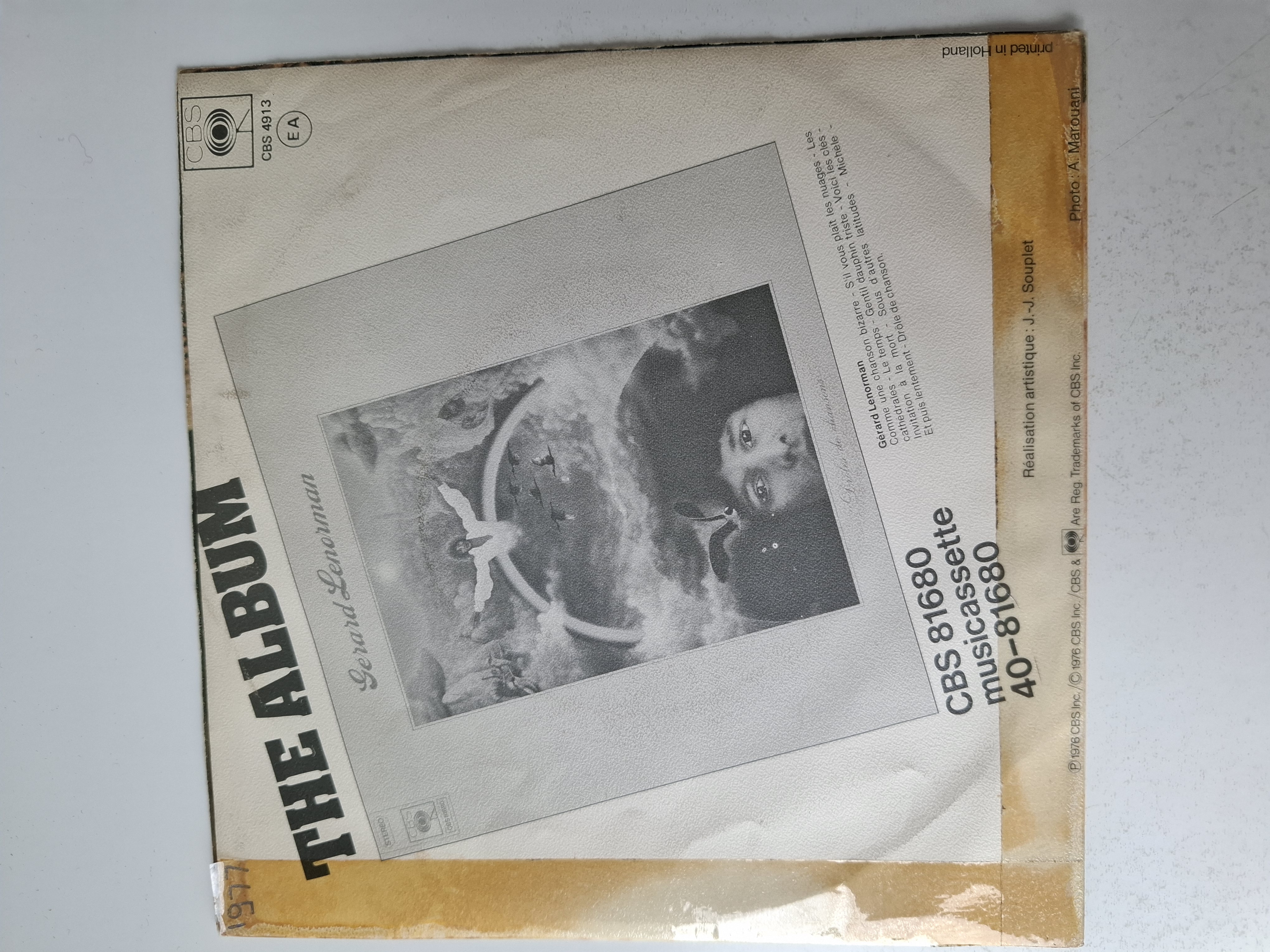 Gerard Lenorman - Voici les cles
