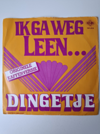 Dingetje - Ik ga weg Leen