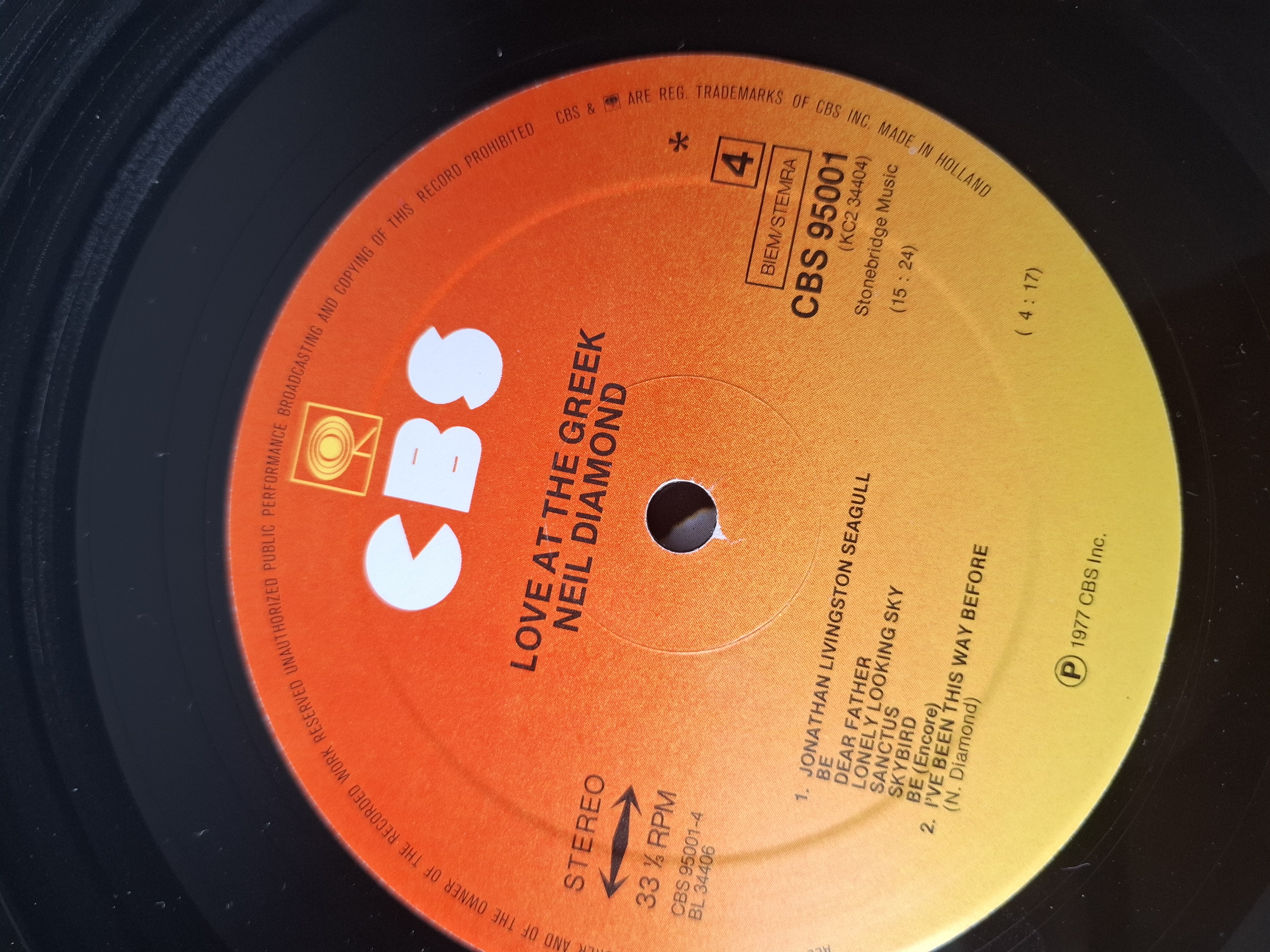 Neil Diamond - Love at the Greek