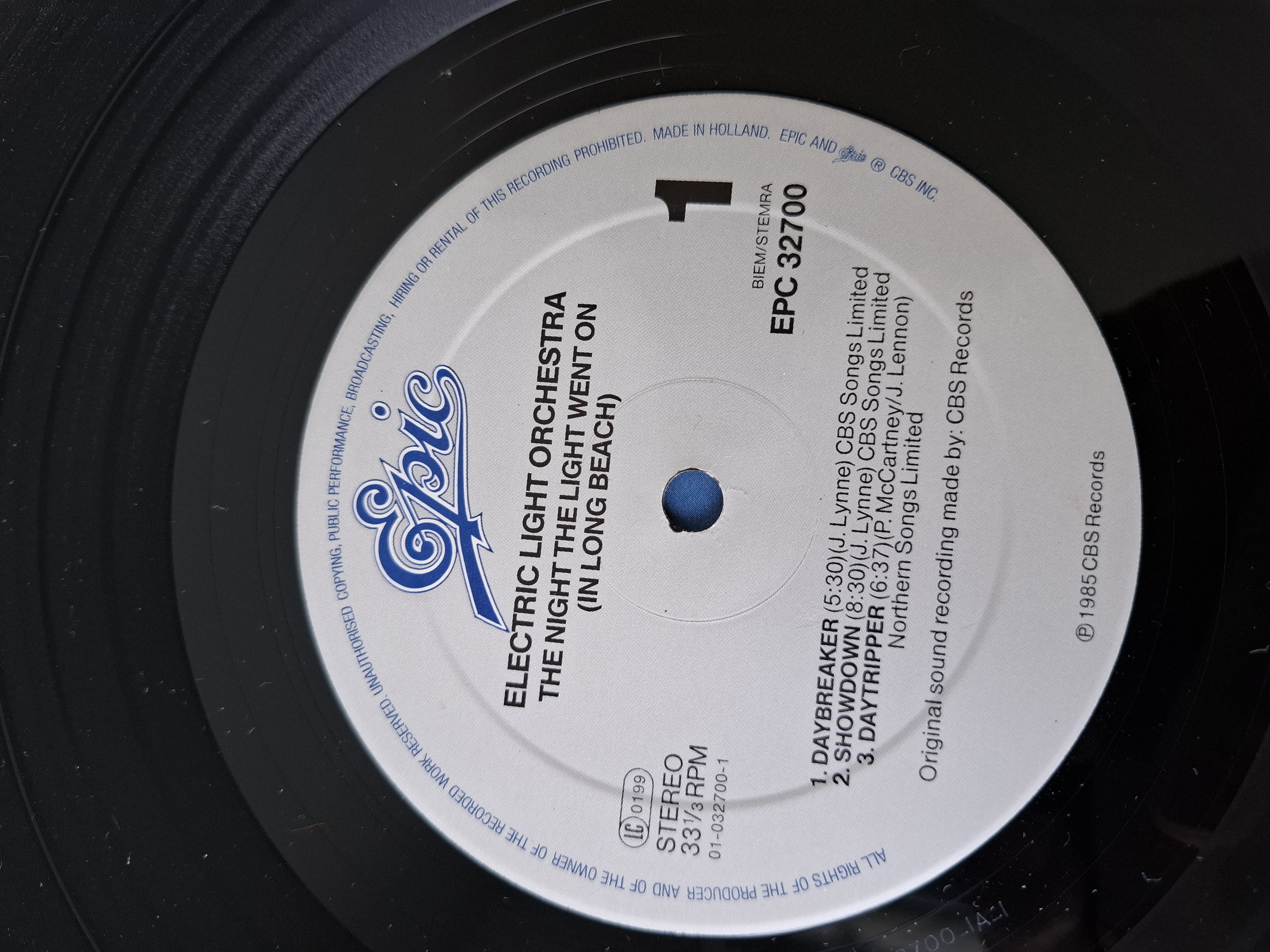 ELO ( Electric Light Orchestra ) - The night the light went on