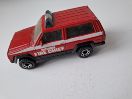 Matchbox Jeep Cherokee Fire Chief