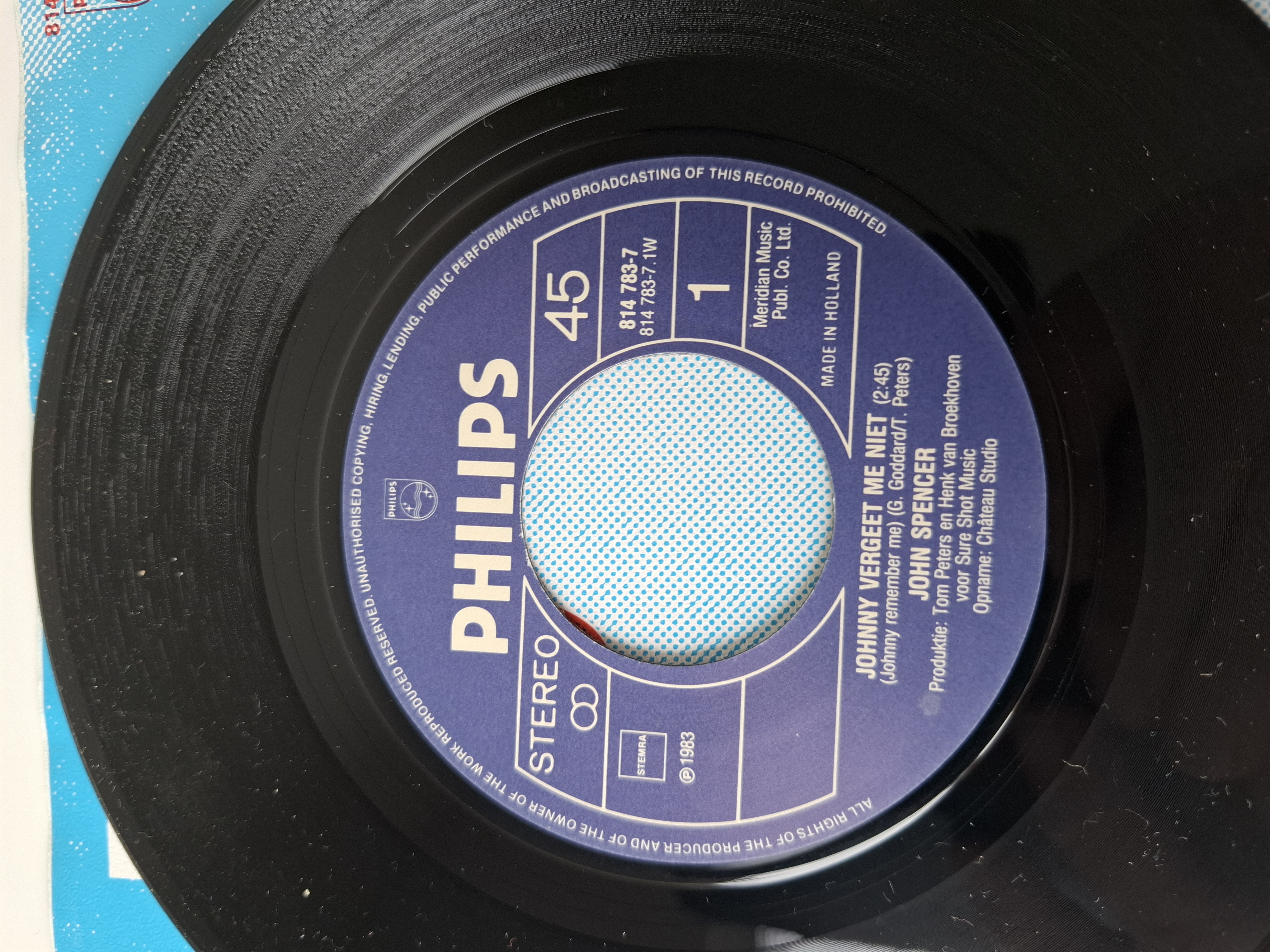 John Spencer - Johnny vergeet me niet