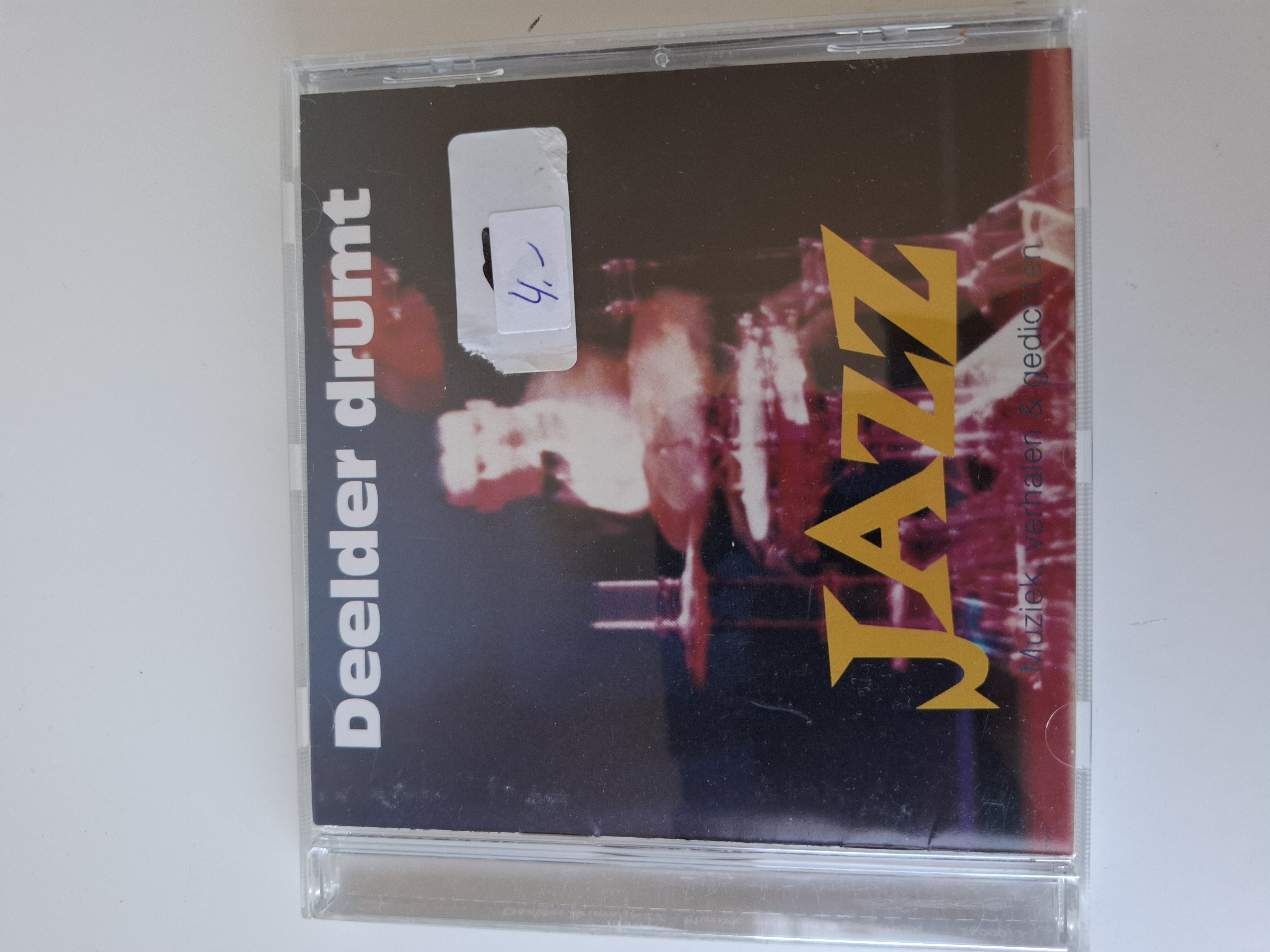 Deelder drumt-JAZZ muziek, verhalen & gedichten