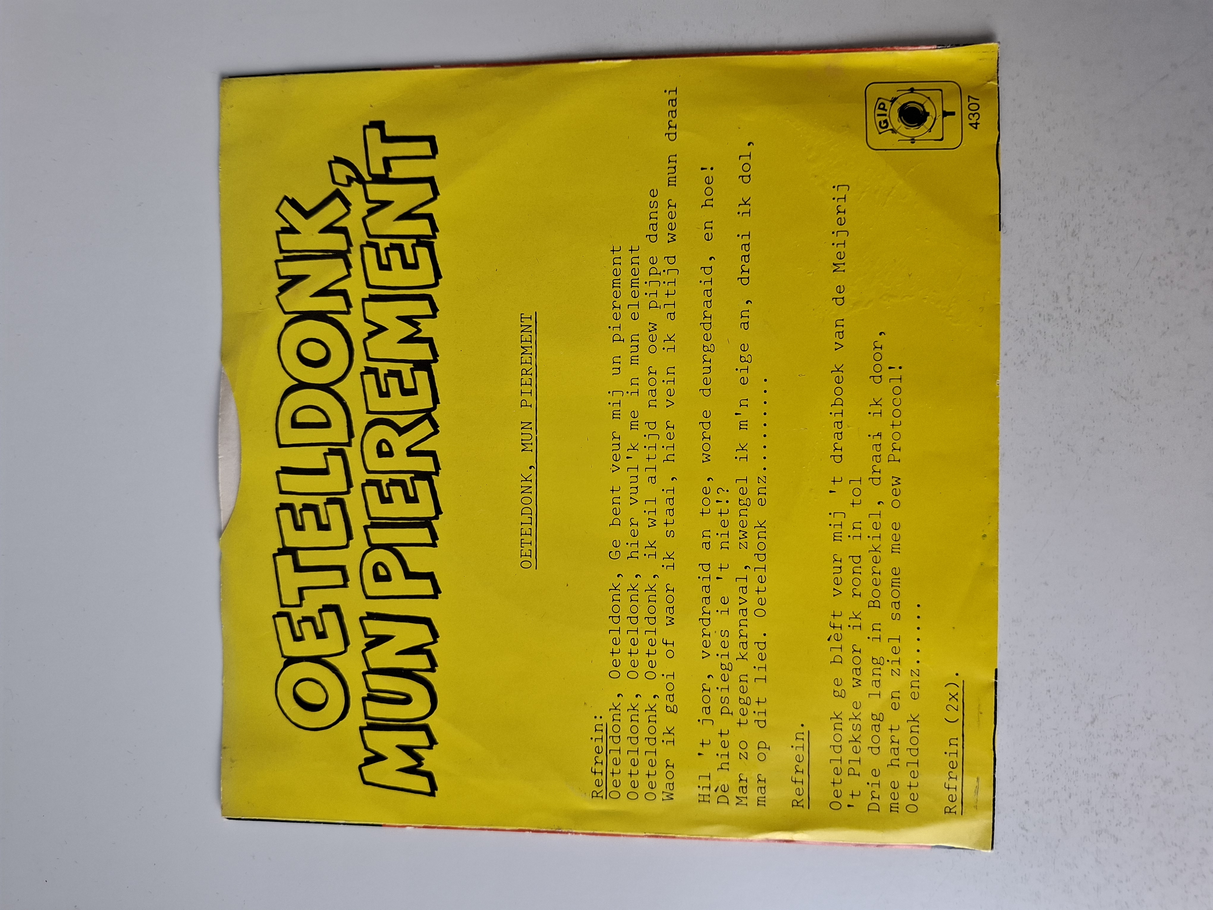 Federatie Orkest - Oeteldonk mun pierement