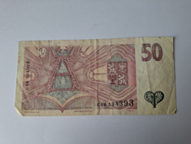 Bankbiljet Tsjechie 50 kronen