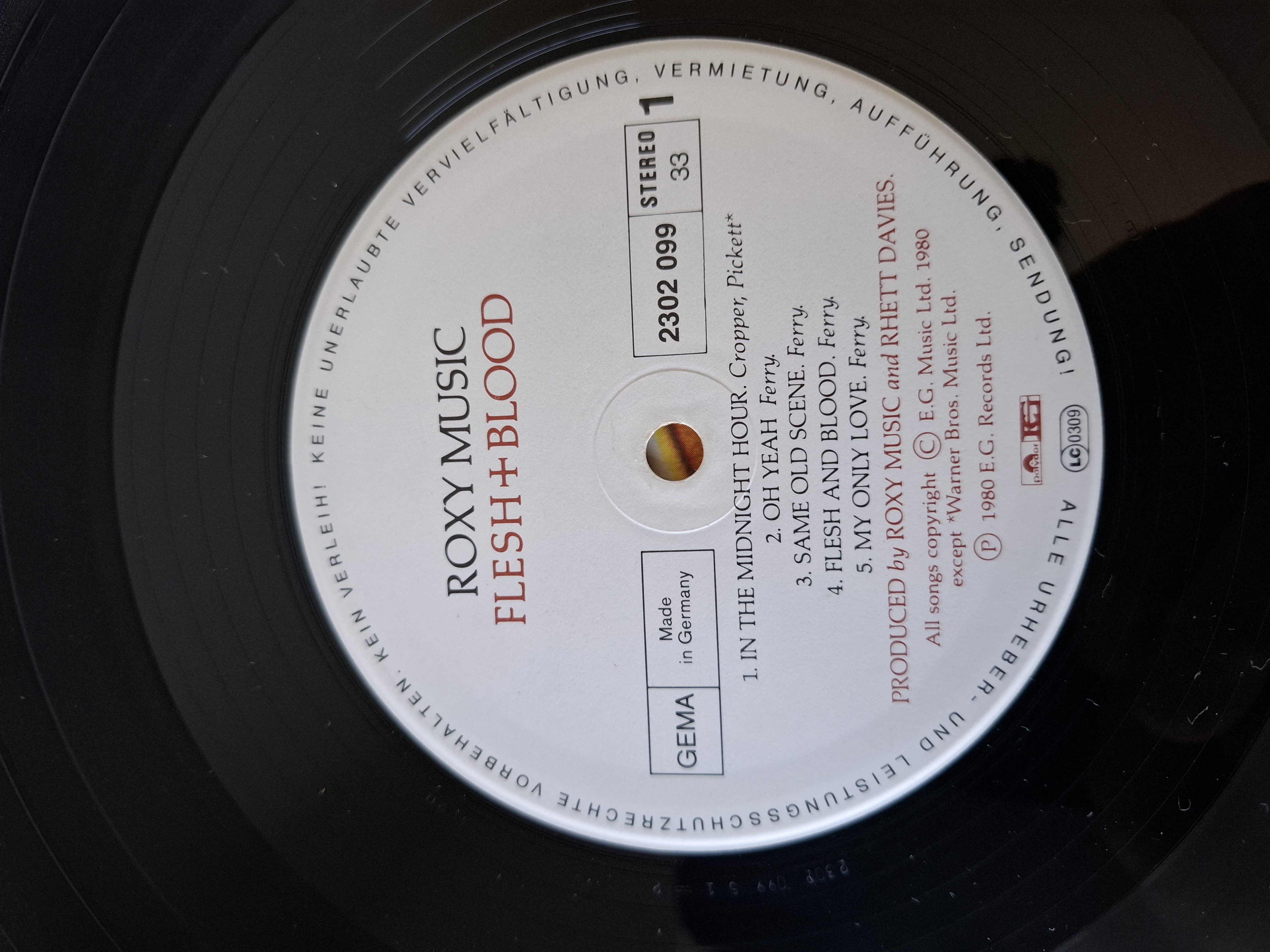 Roxy Music - Flesh + Blood