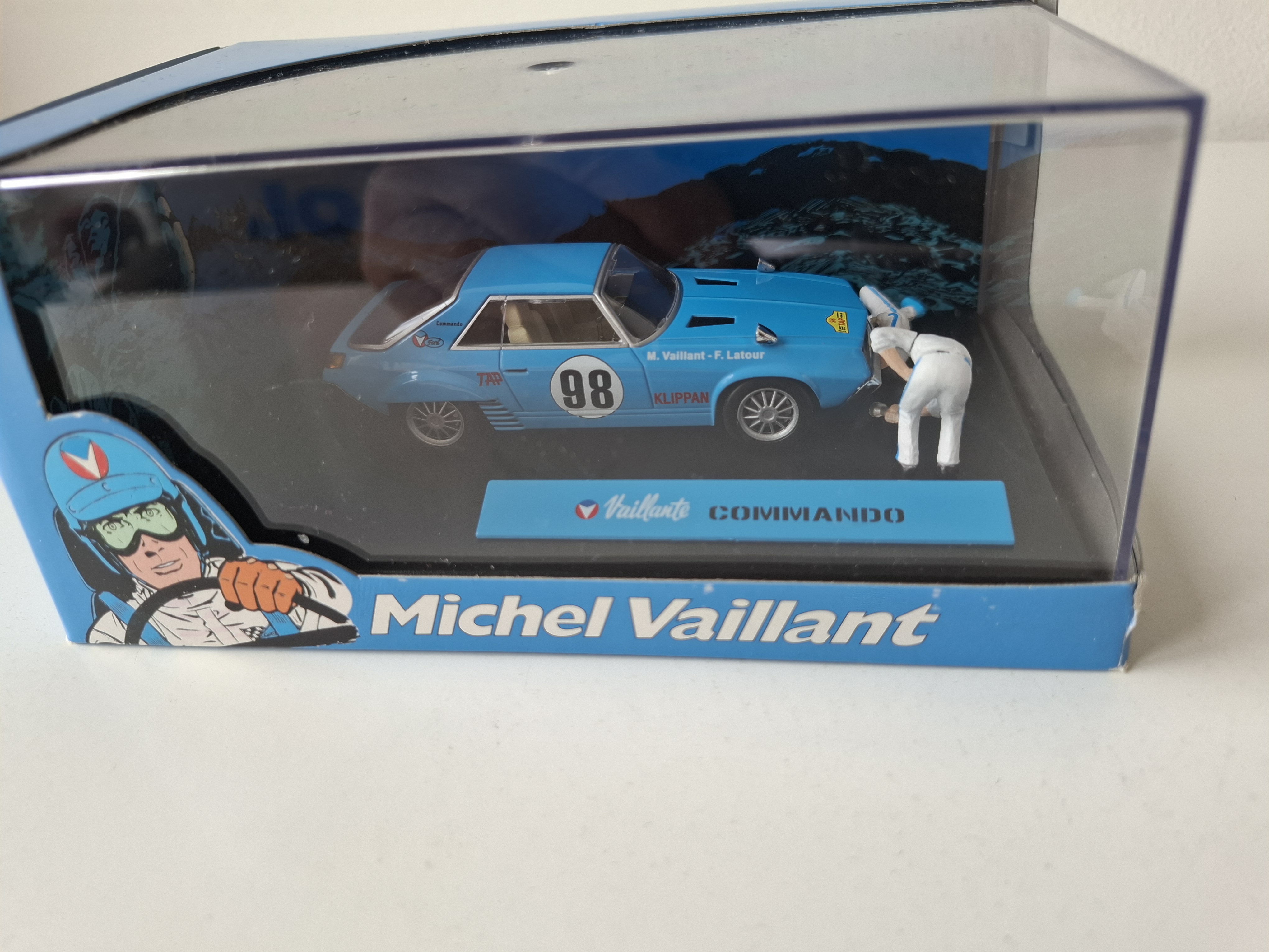 Michel Vaillant miniatuur auto;  Commando