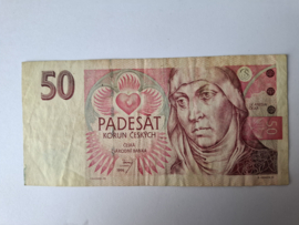 Bankbiljet Tsjechie 50 kronen