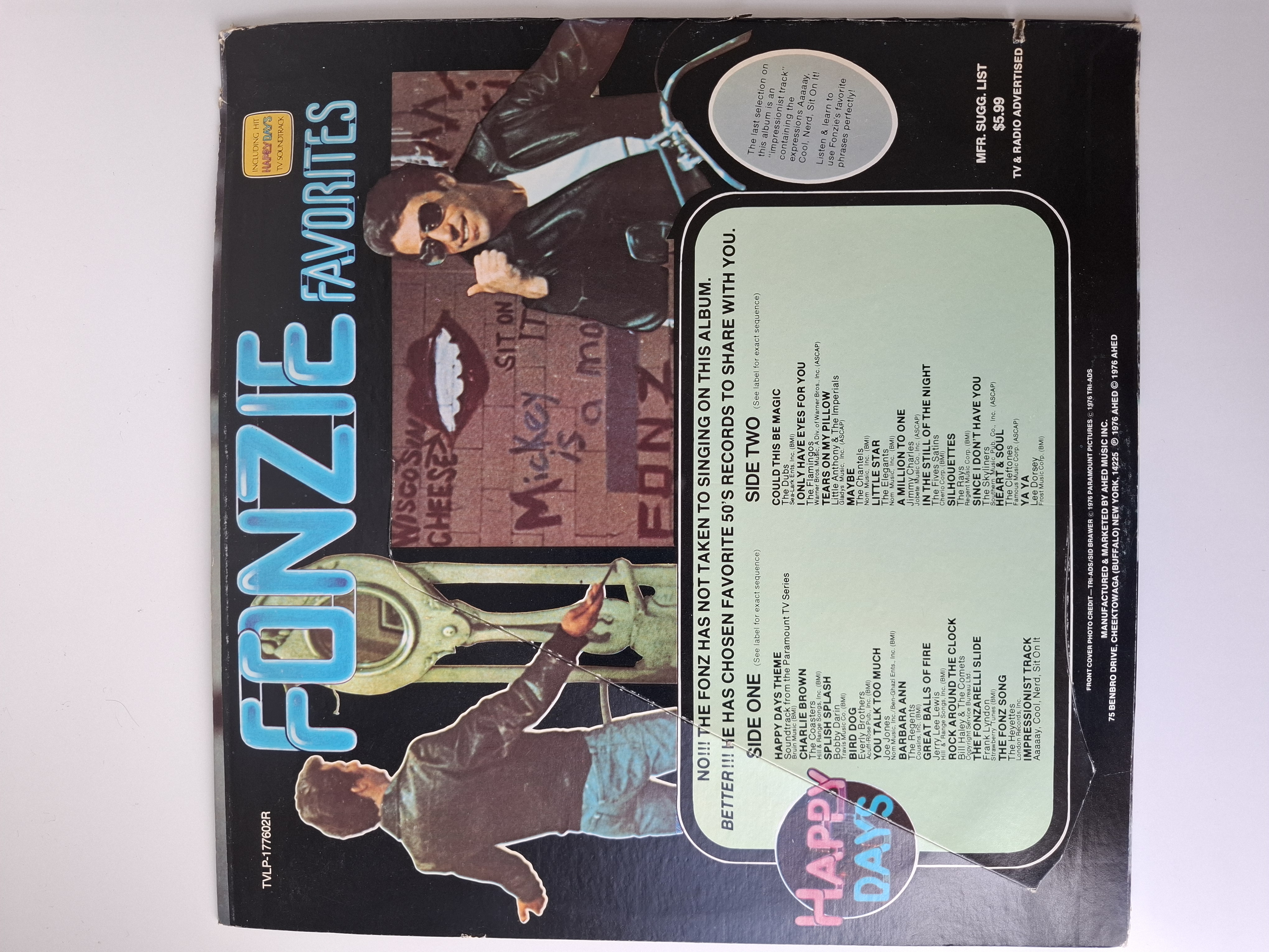 Happy days - Fonzie's favorites