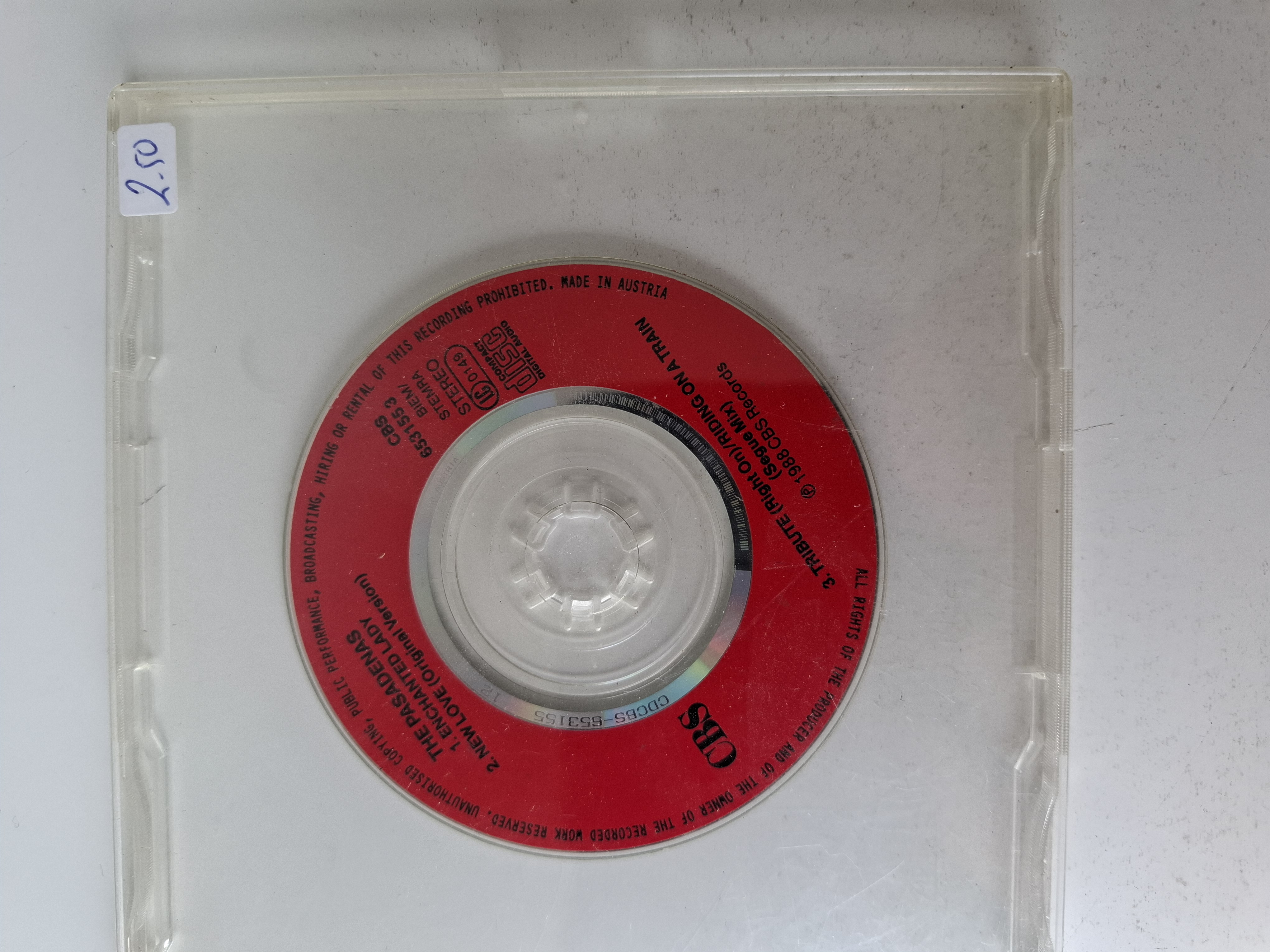 The Passadenas - Mini Cd