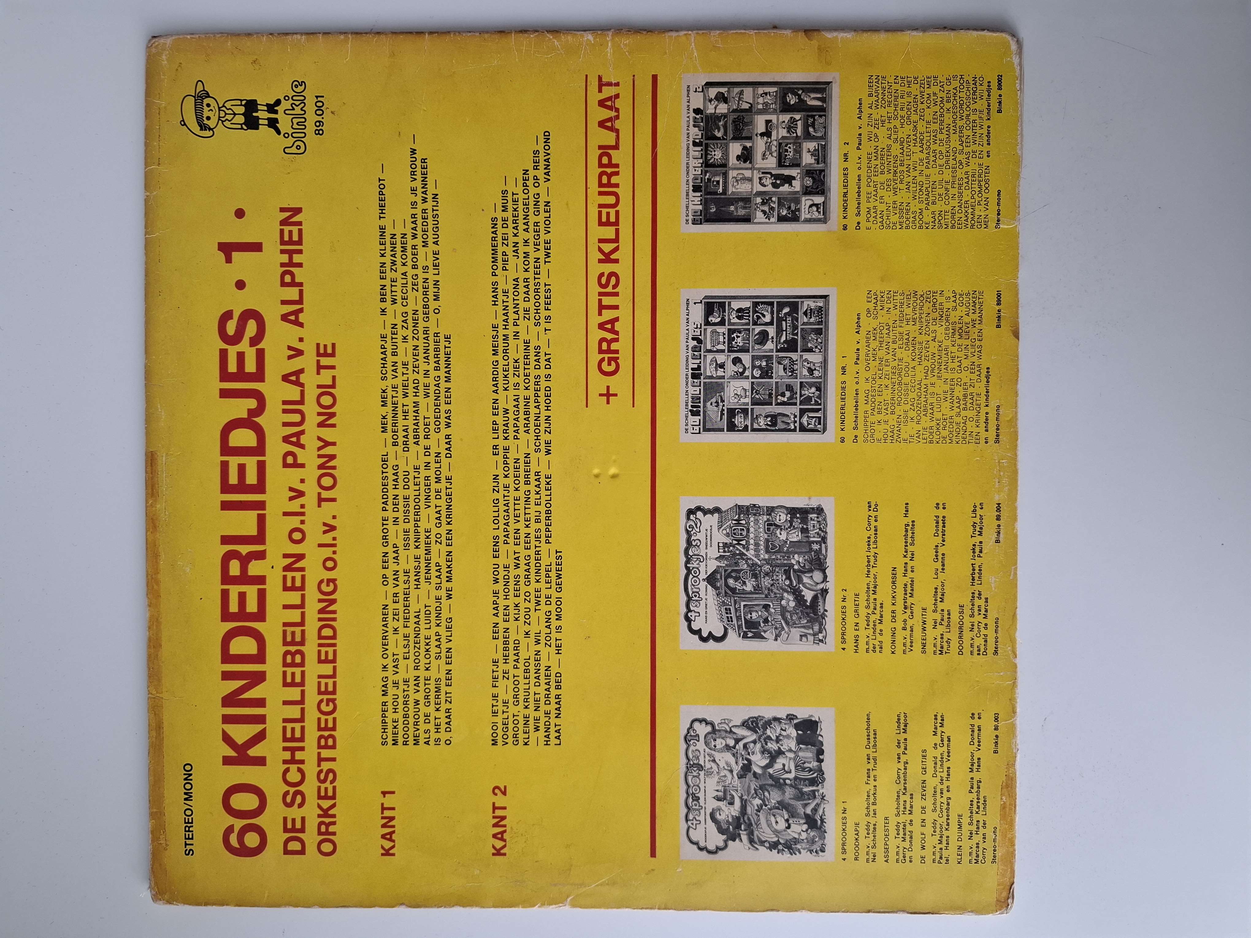 De Schellebellen - 60 kinderliedjes
