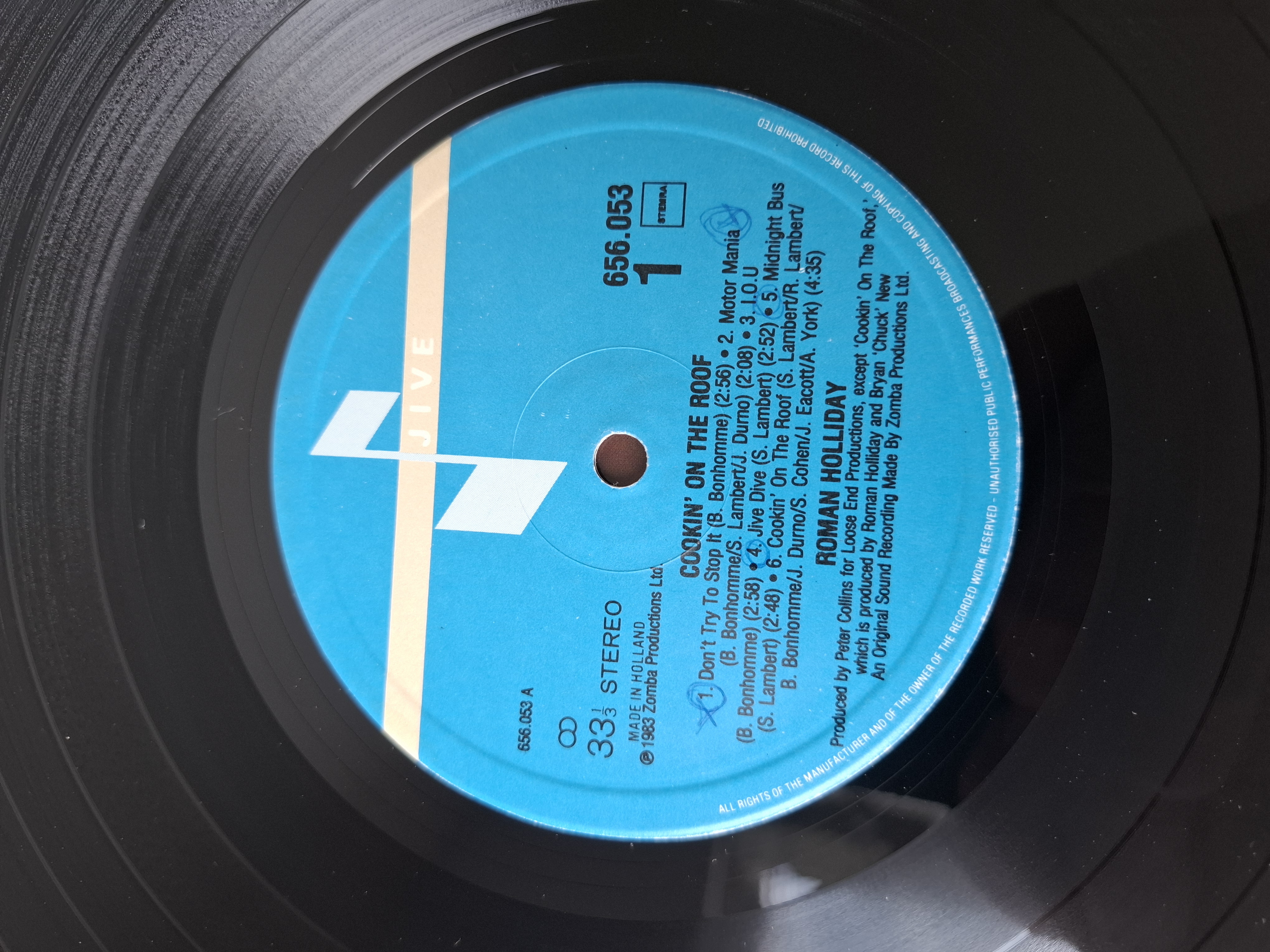 Roman Holiday - Cookin' on the roof