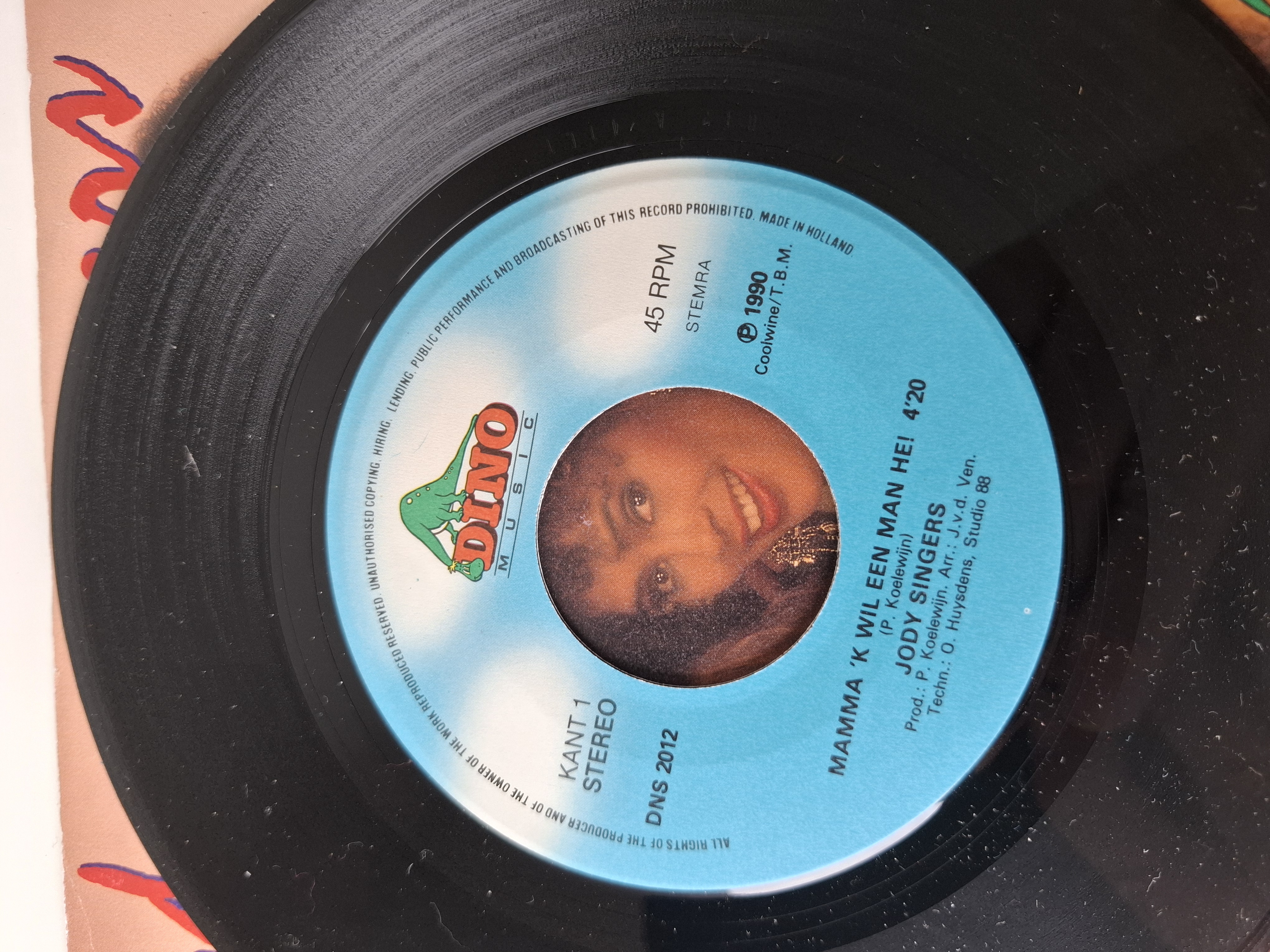 Jody Singers - Mama 'k wil een man he !