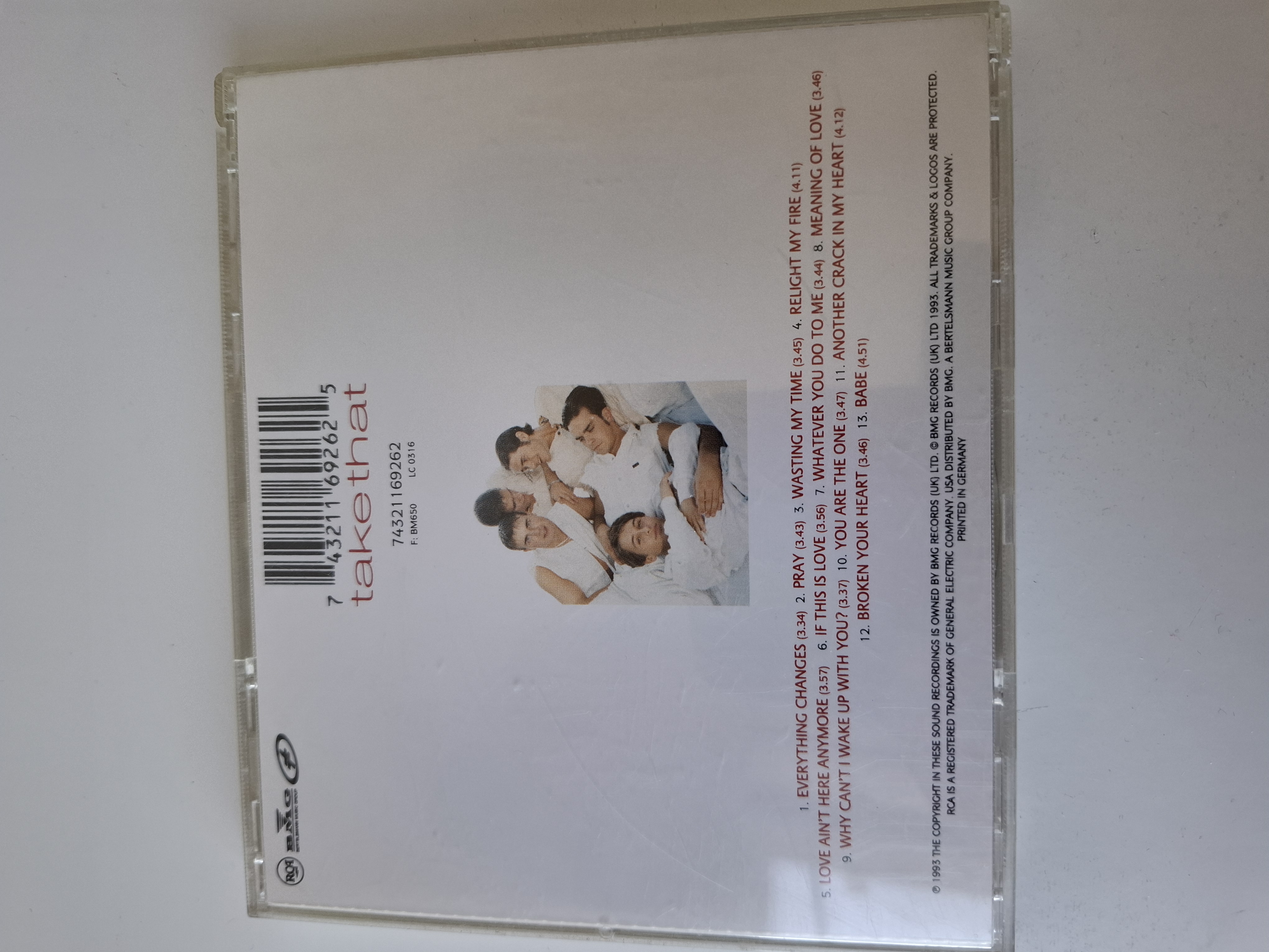 Take That - Everything changes