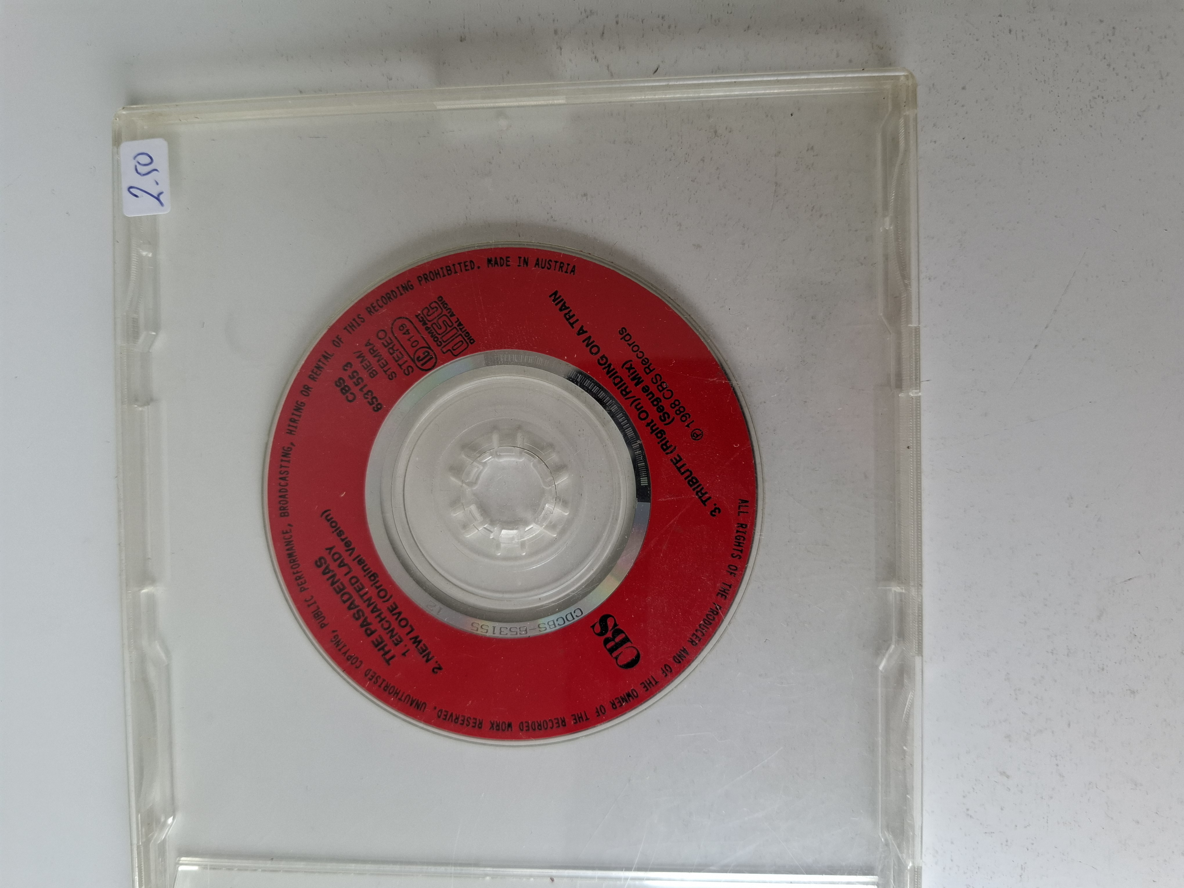 The Passadenas - Mini Cd