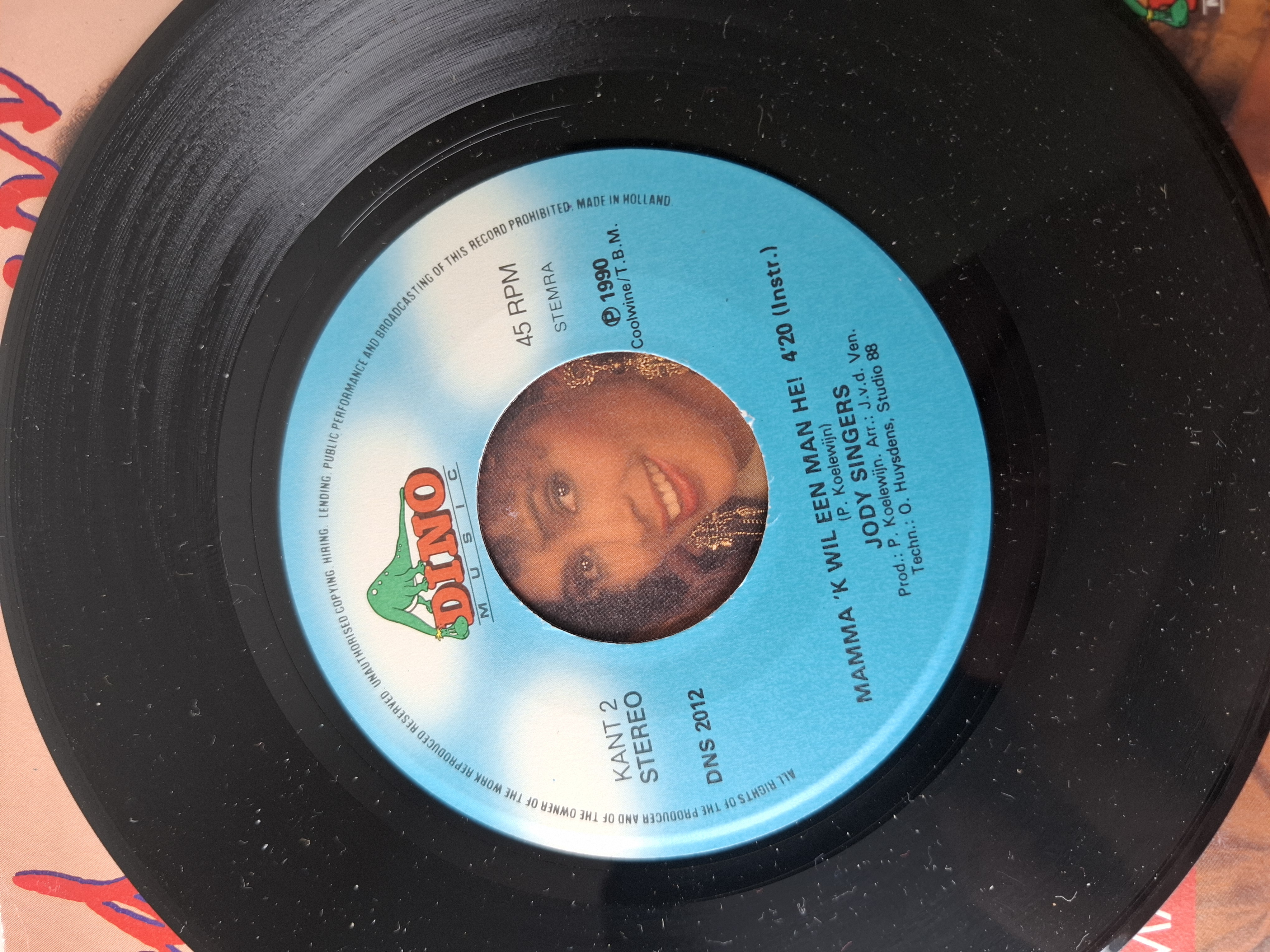 Jody Singers - Mama 'k wil een man he !