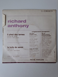 Richard Anthony - Il pleut des larmes