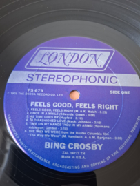 Bing Crosby - Feels good feels right