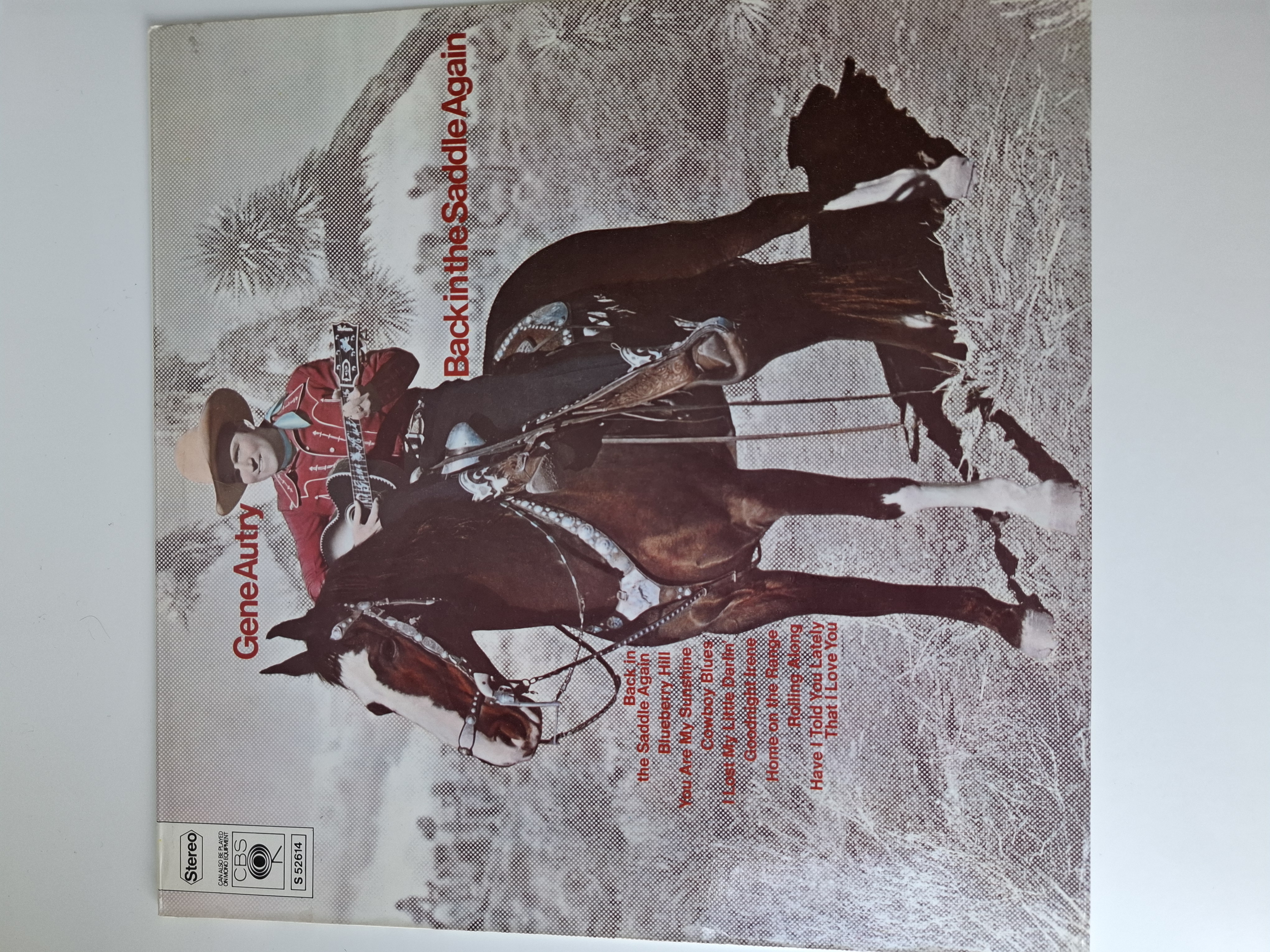 Gene Autry - Back in the saddle again