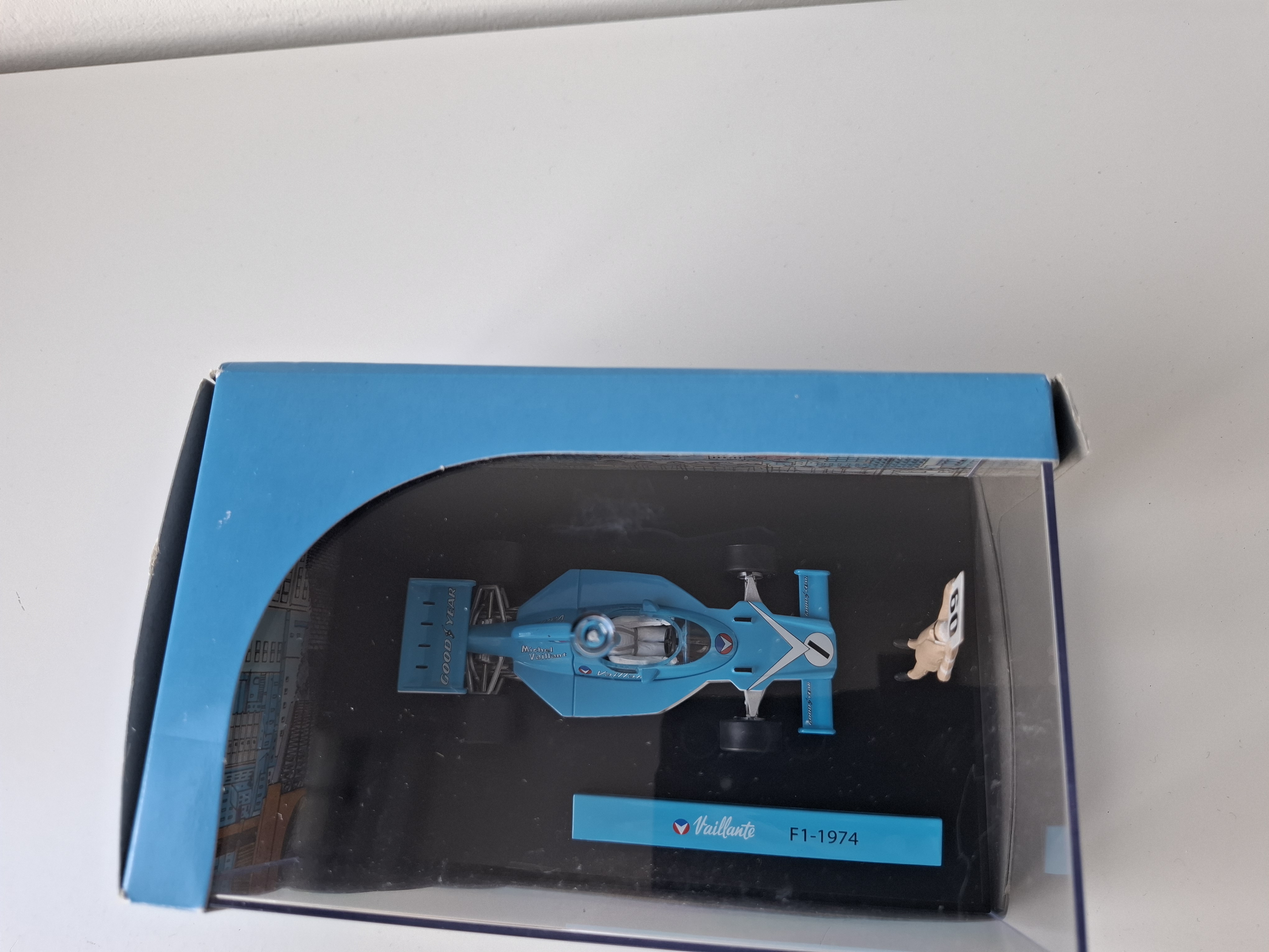 Michel Vaillant miniatuur auto;  F1 1974