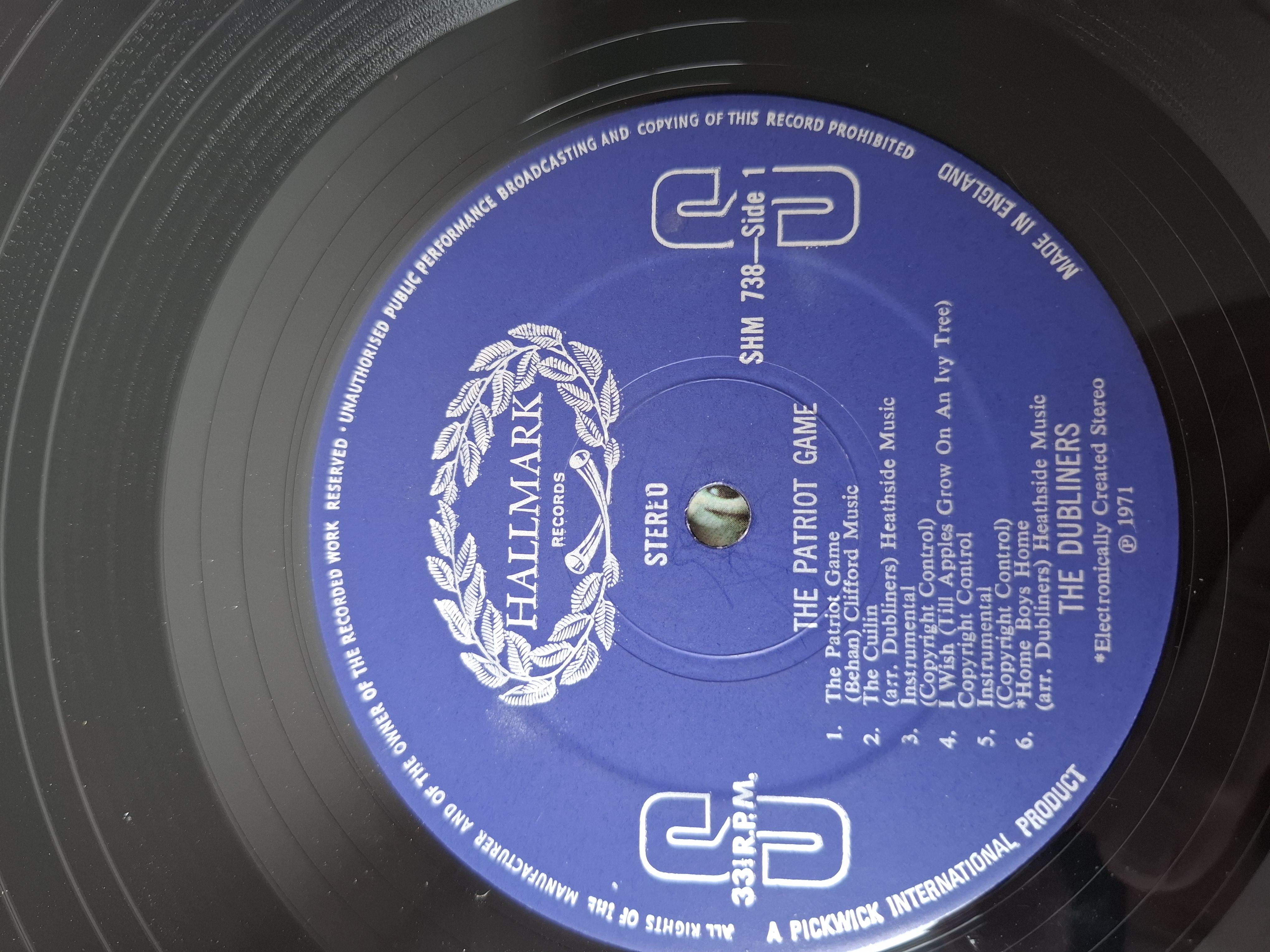 The Dubliners - The patriot game