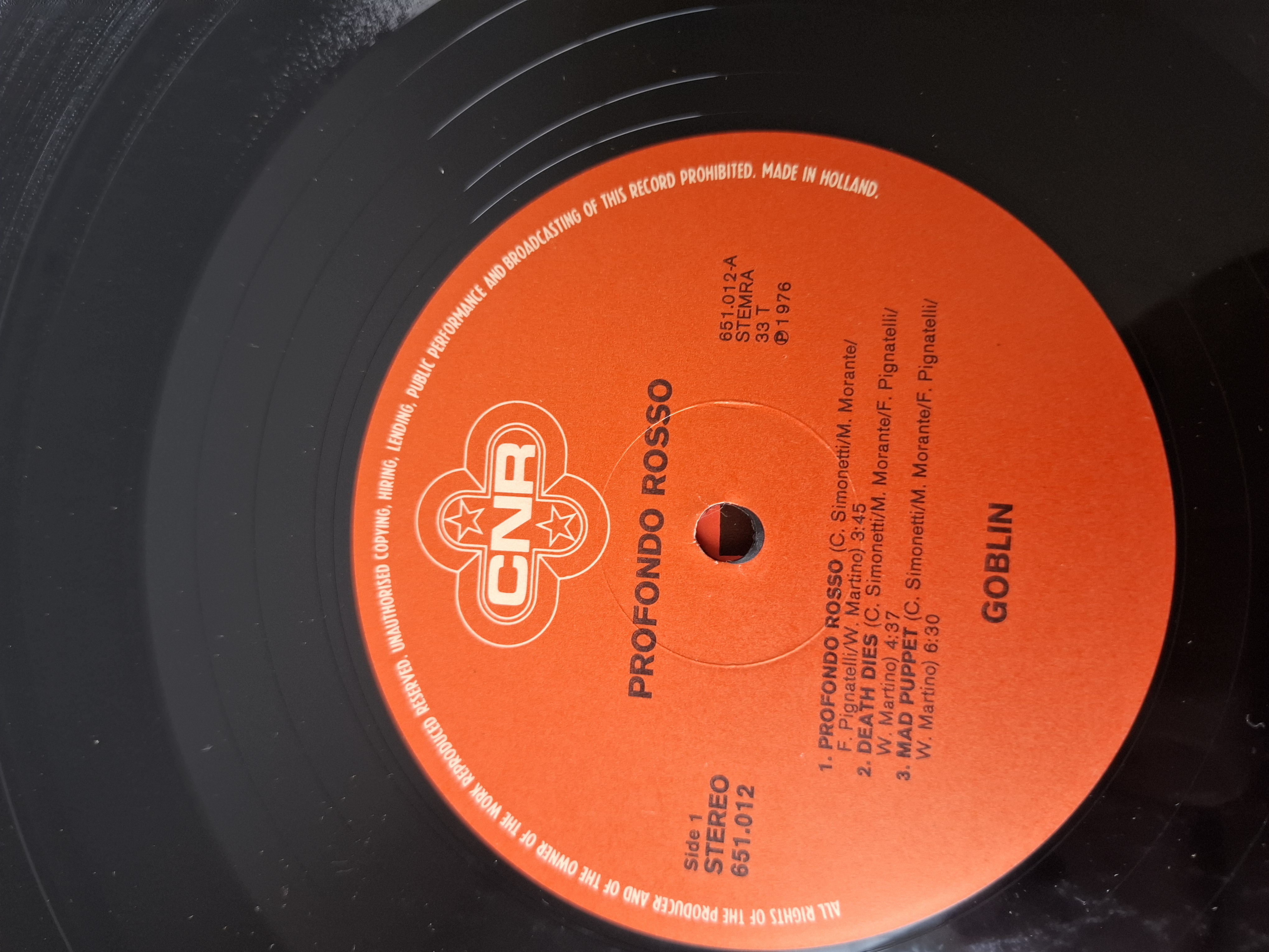 Goblin - Profondo Roddo