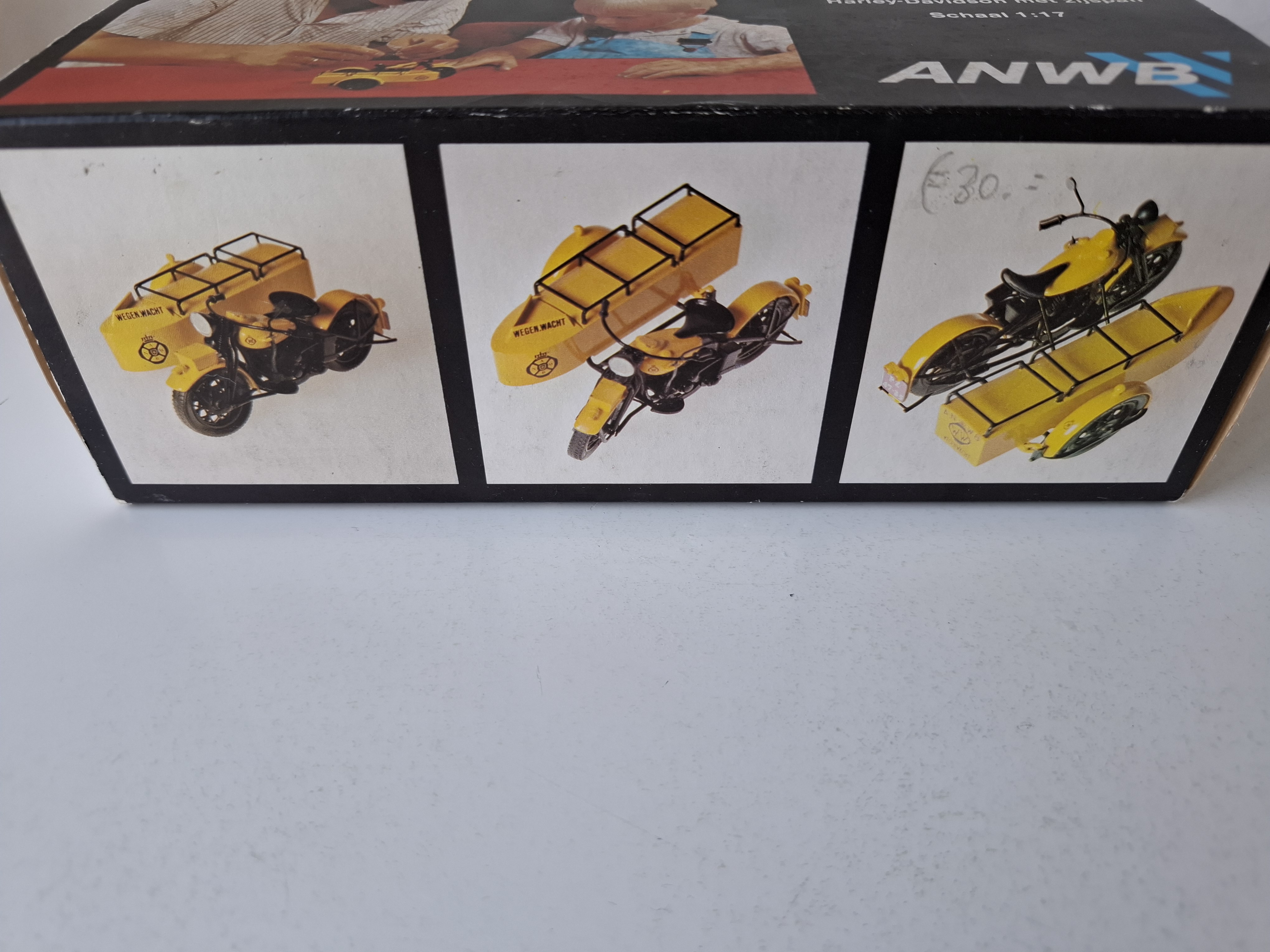 ANWB Motor met zijspan, Harley Davidson ( Bouwpakket )