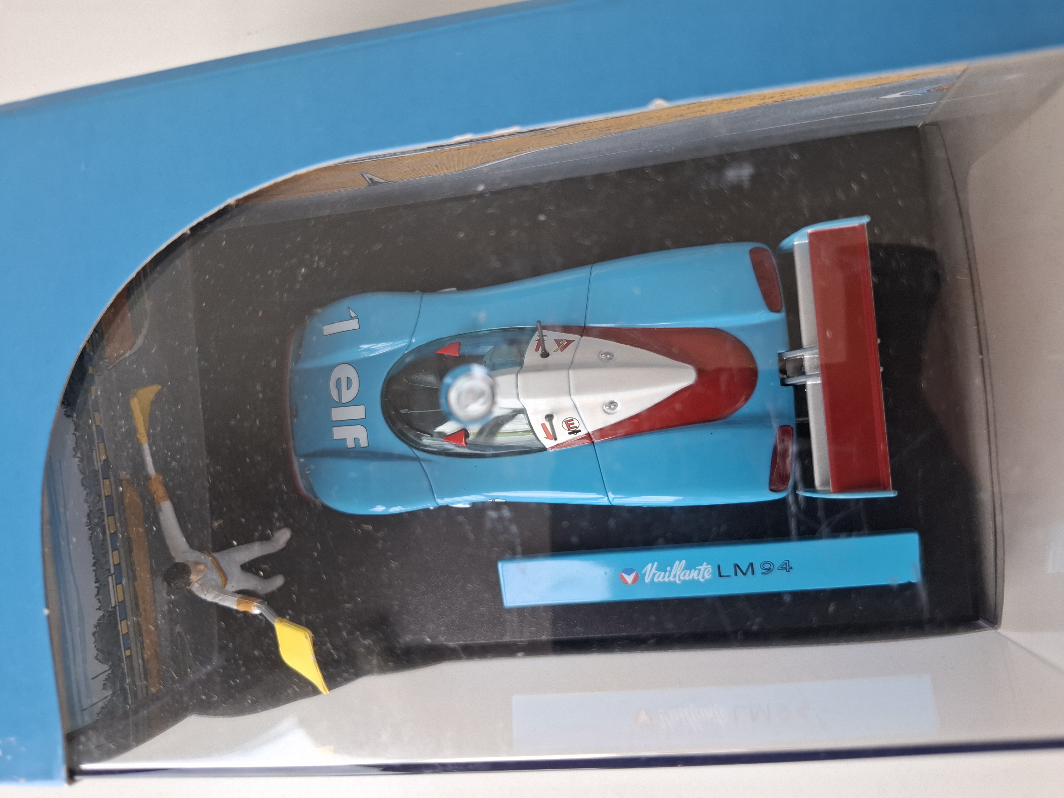 Michel Vaillant miniatuur auto;  Racewagen le  Mans LM94