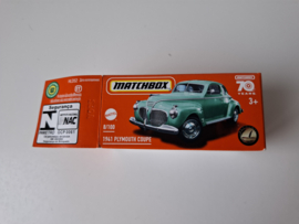 Matchbox USA Models 70 Plymouth Coupe