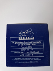 Kuifje auto nr.37  SUMIDA ARM De gepantserde mitrailleursauto