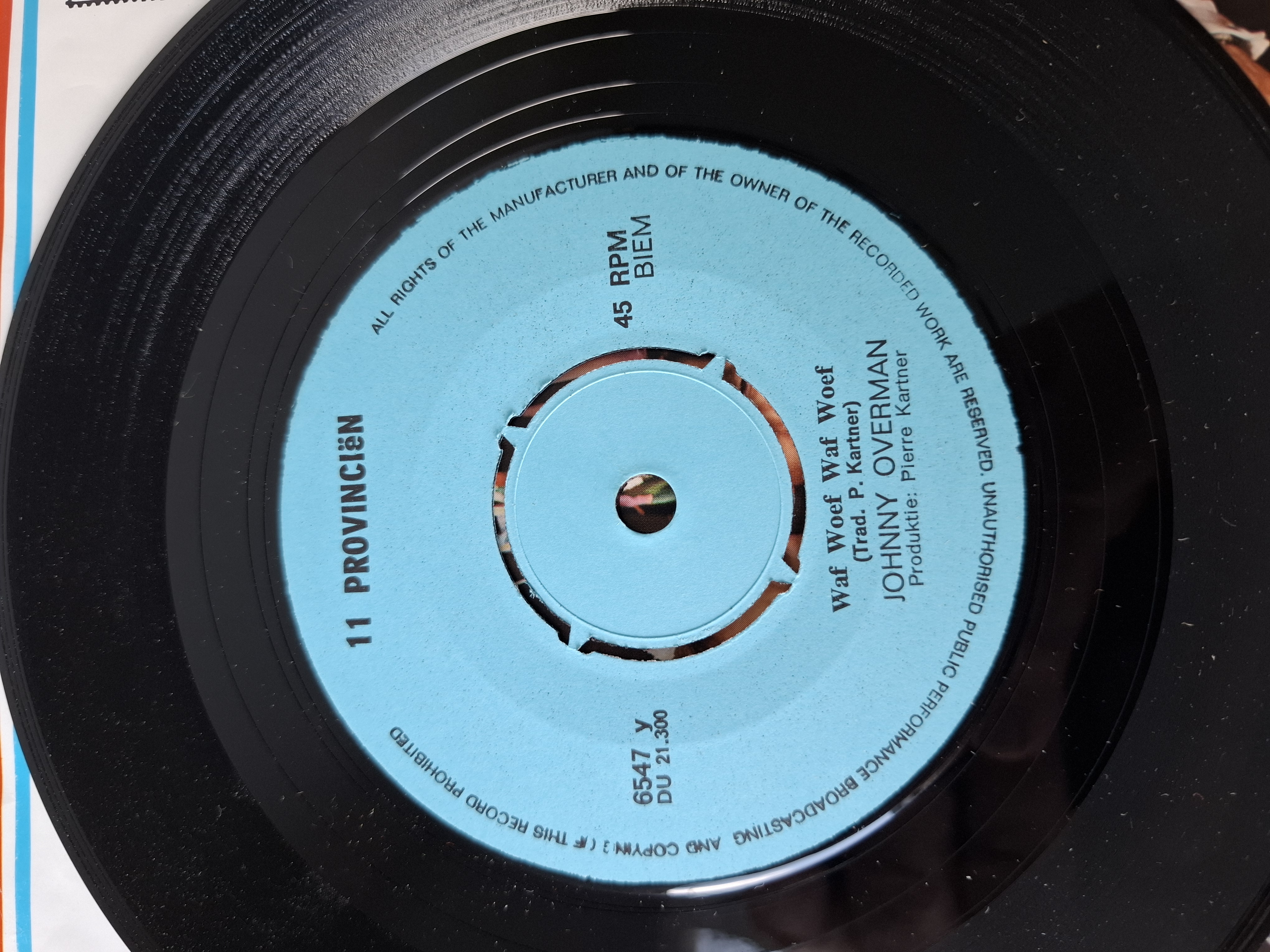 Johnny Overman - Waf woef waf woef