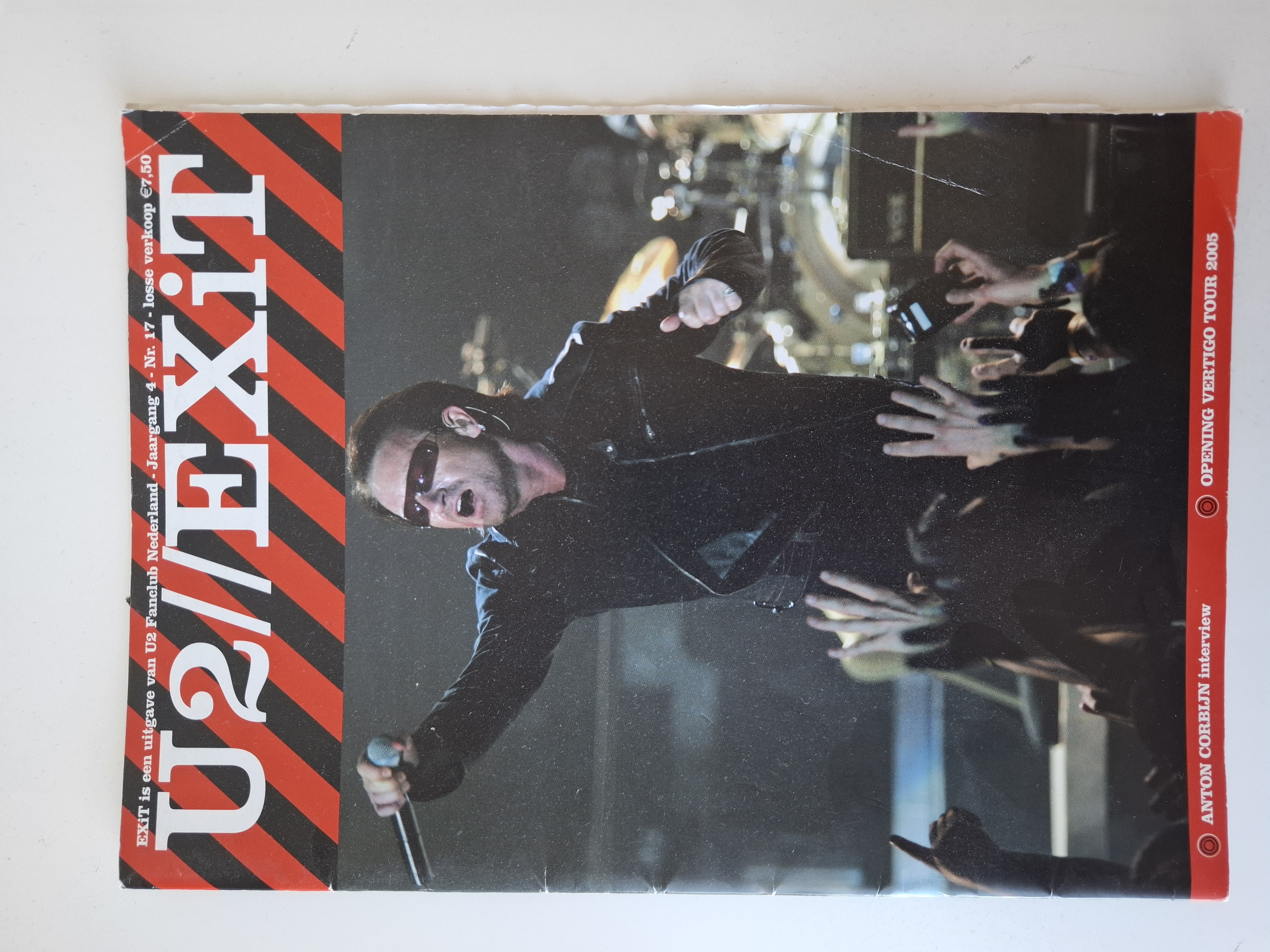 EXIT Tijdschrift fanclub U2