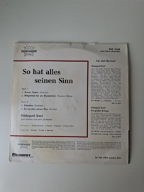 Hildegard Knef - So hat alles seinen sin