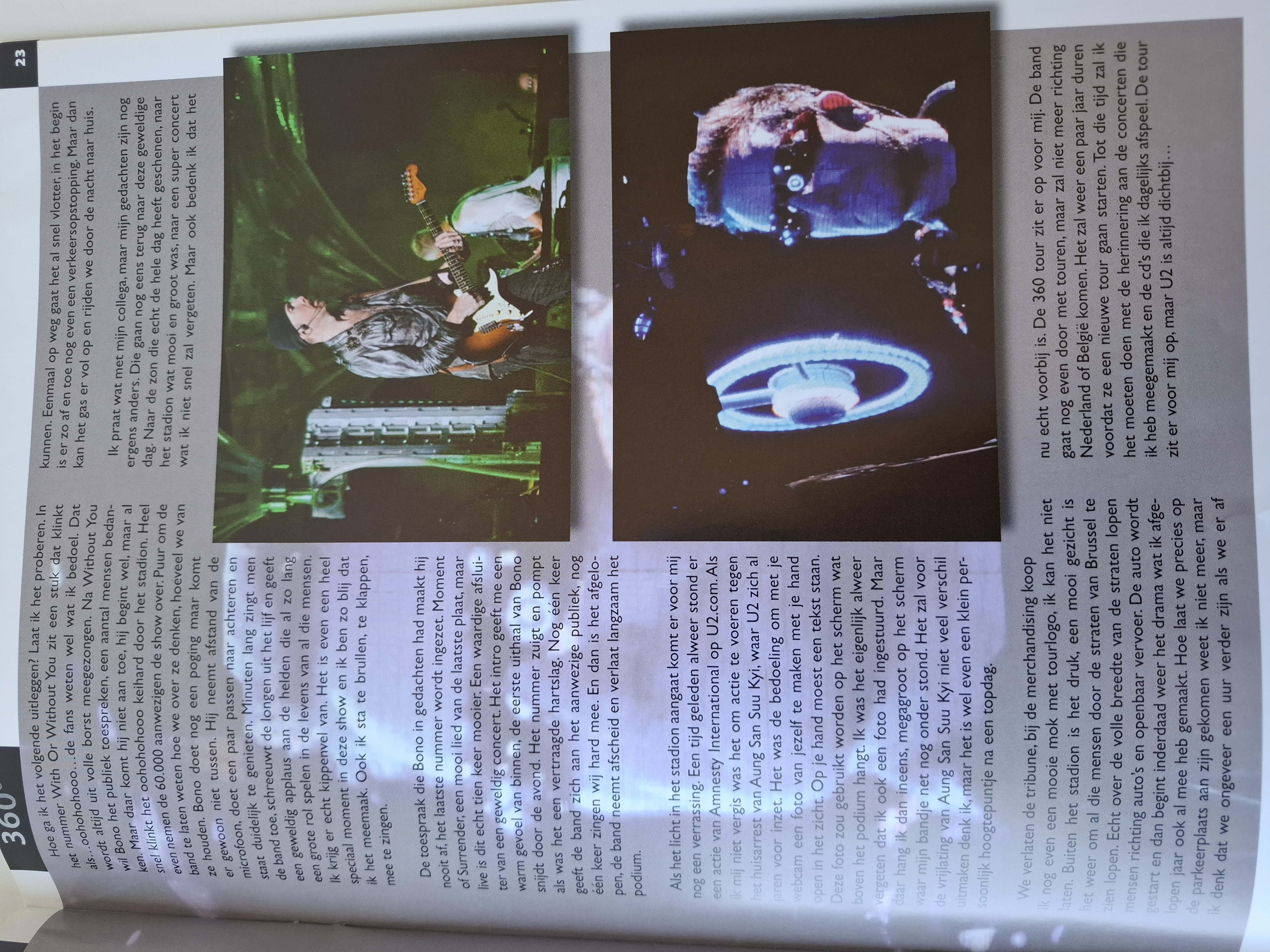 EXIT Tijdschrift fanclub U2