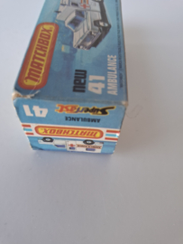 Matchbox no 41 Ambulance
