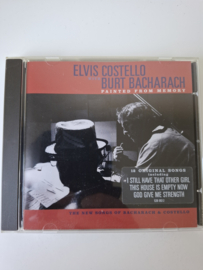 Elvis Costello with Burt Bacharach - Painted from memory
