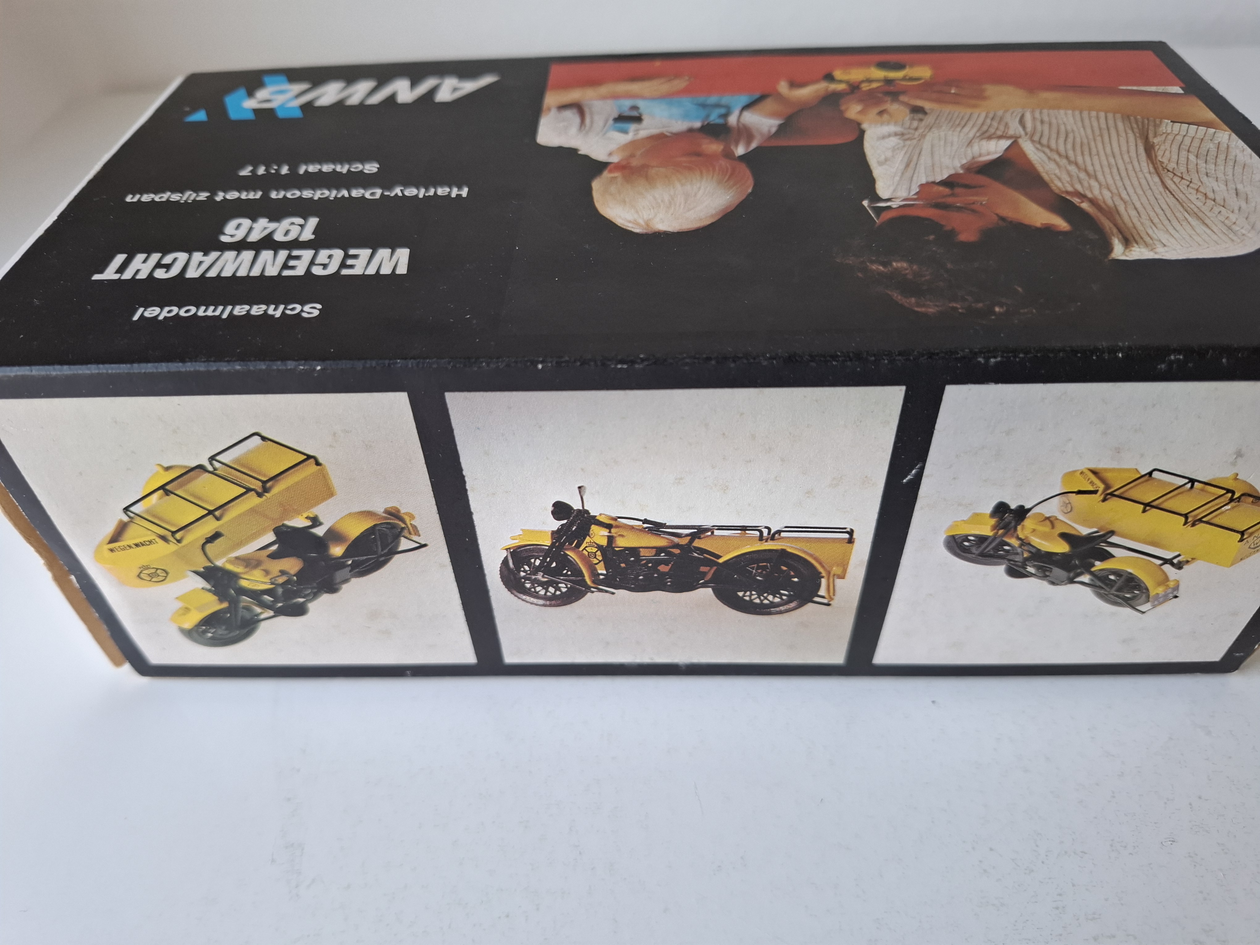 ANWB Motor met zijspan, Harley Davidson ( Bouwpakket )
