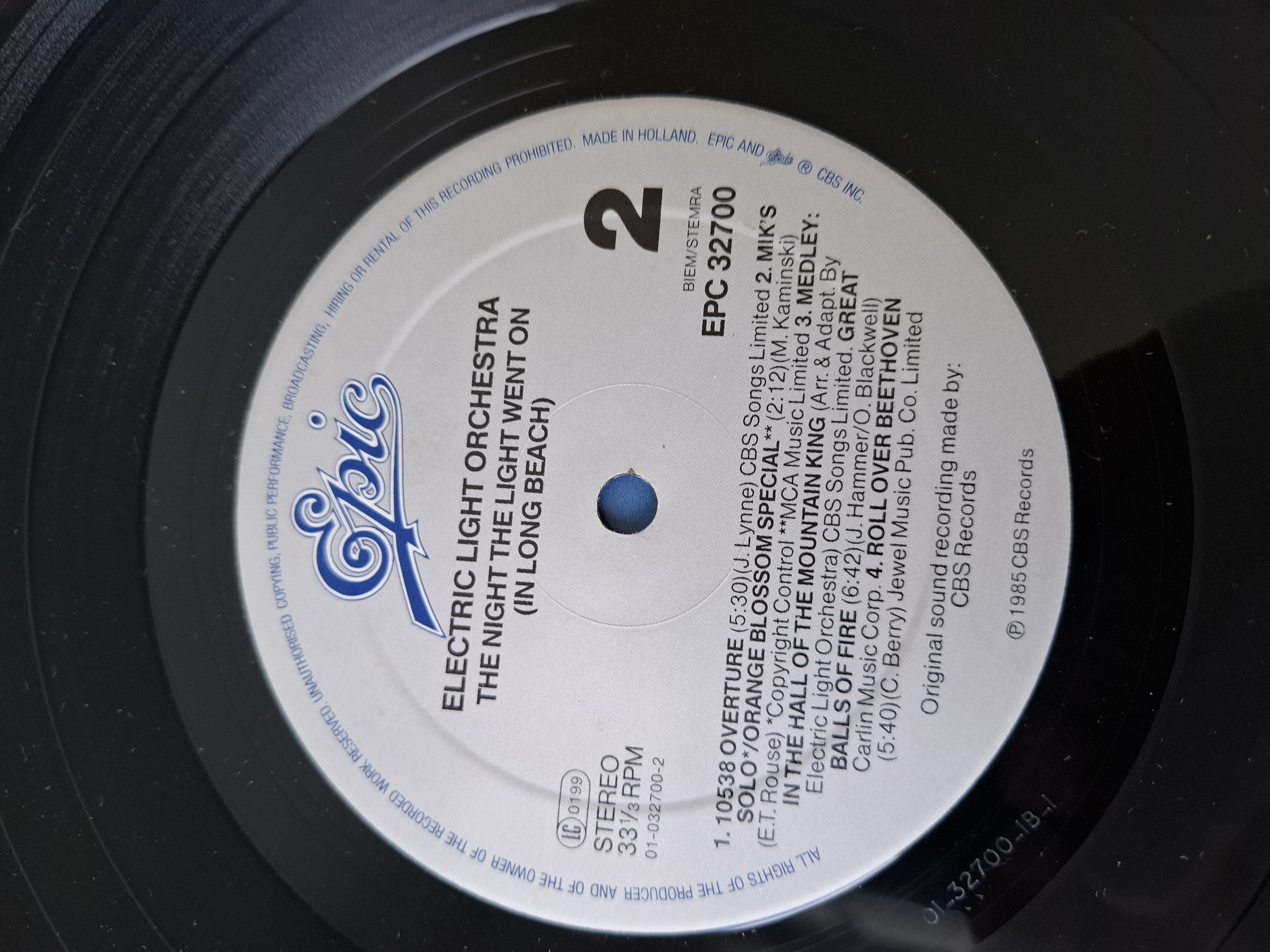 ELO ( Electric Light Orchestra ) - The night the light went on