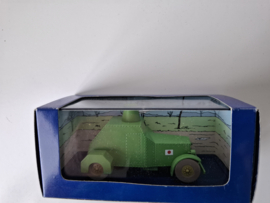 Kuifje auto nr.37  SUMIDA ARM De gepantserde mitrailleursauto