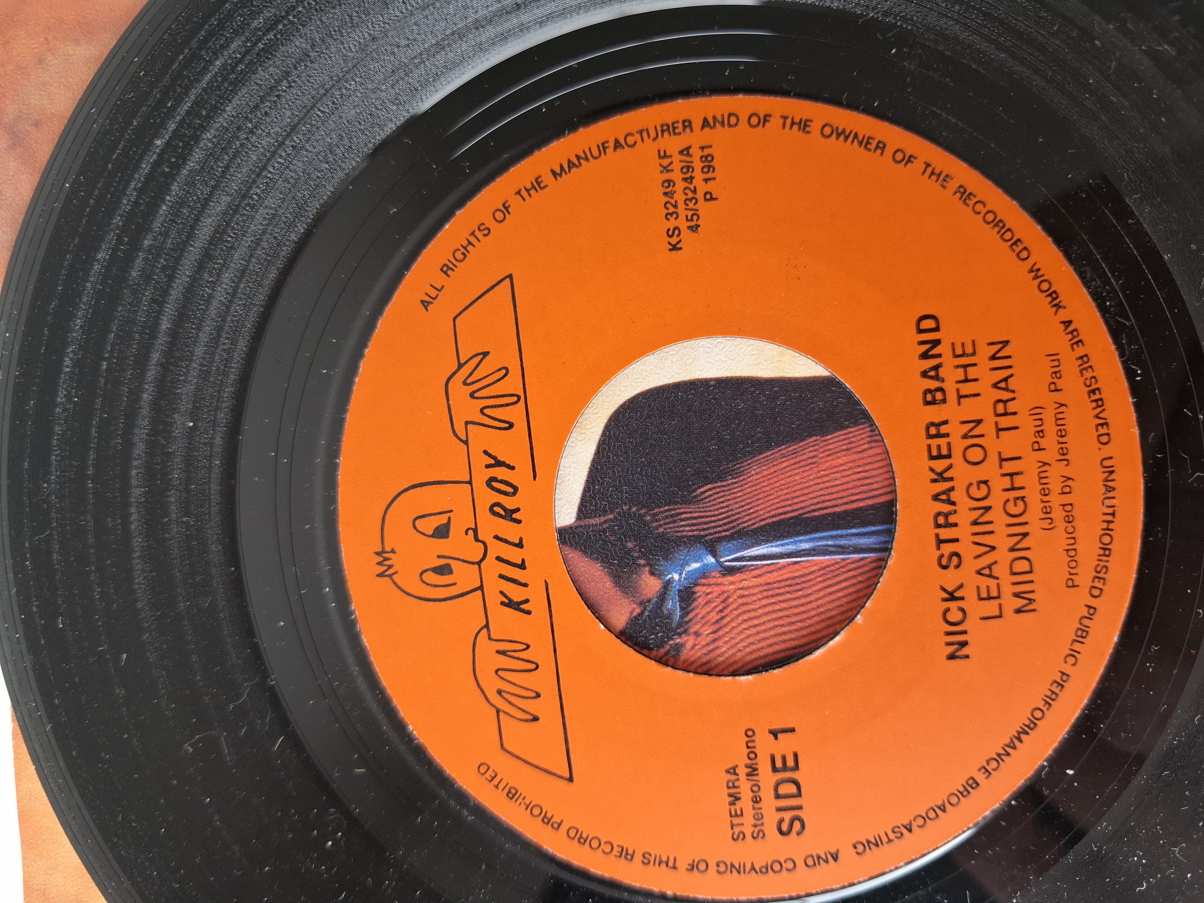 Nick Straker Band - Leaving on a midnight train