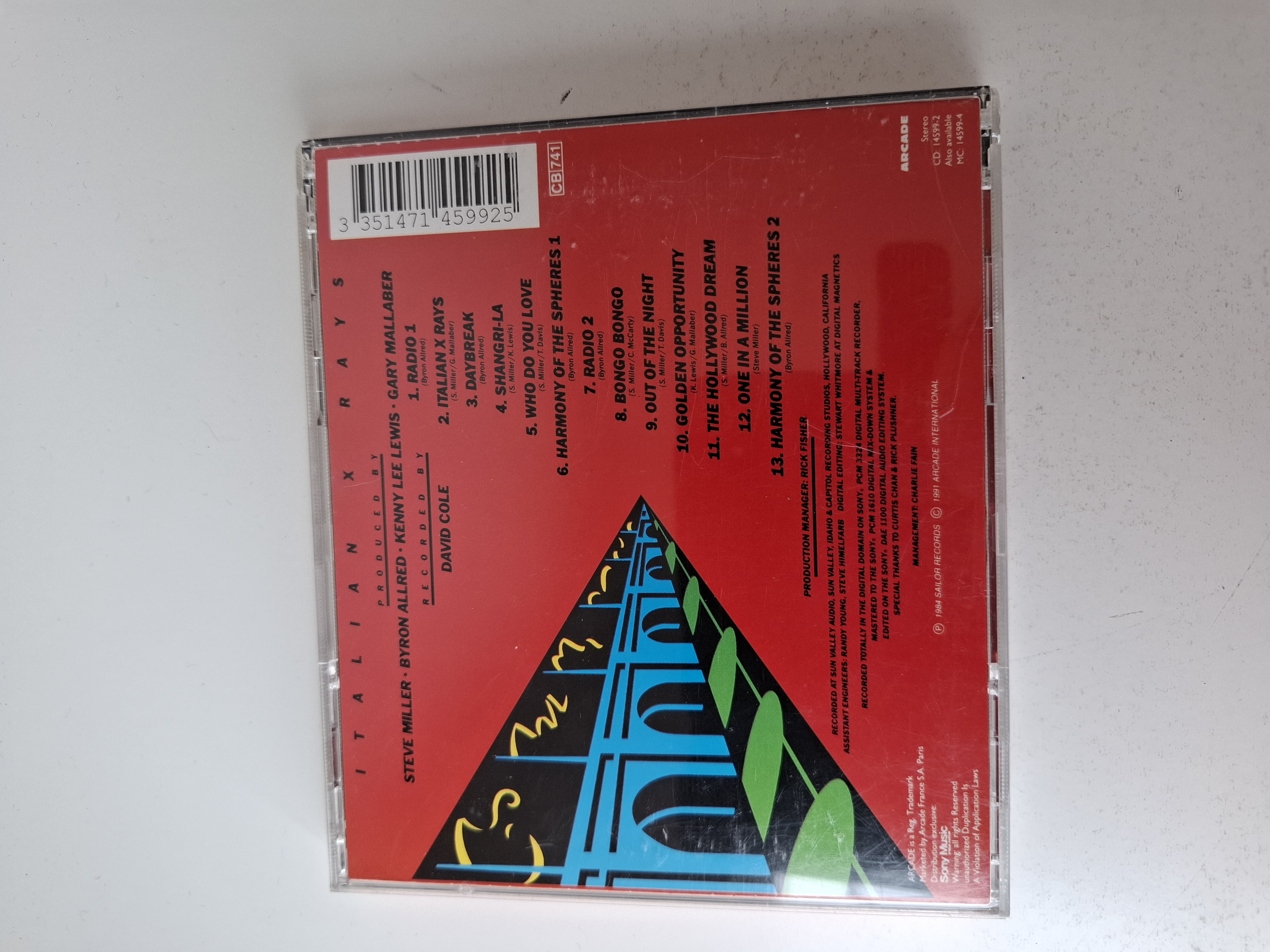 Steve Miller Band - Italian X rays