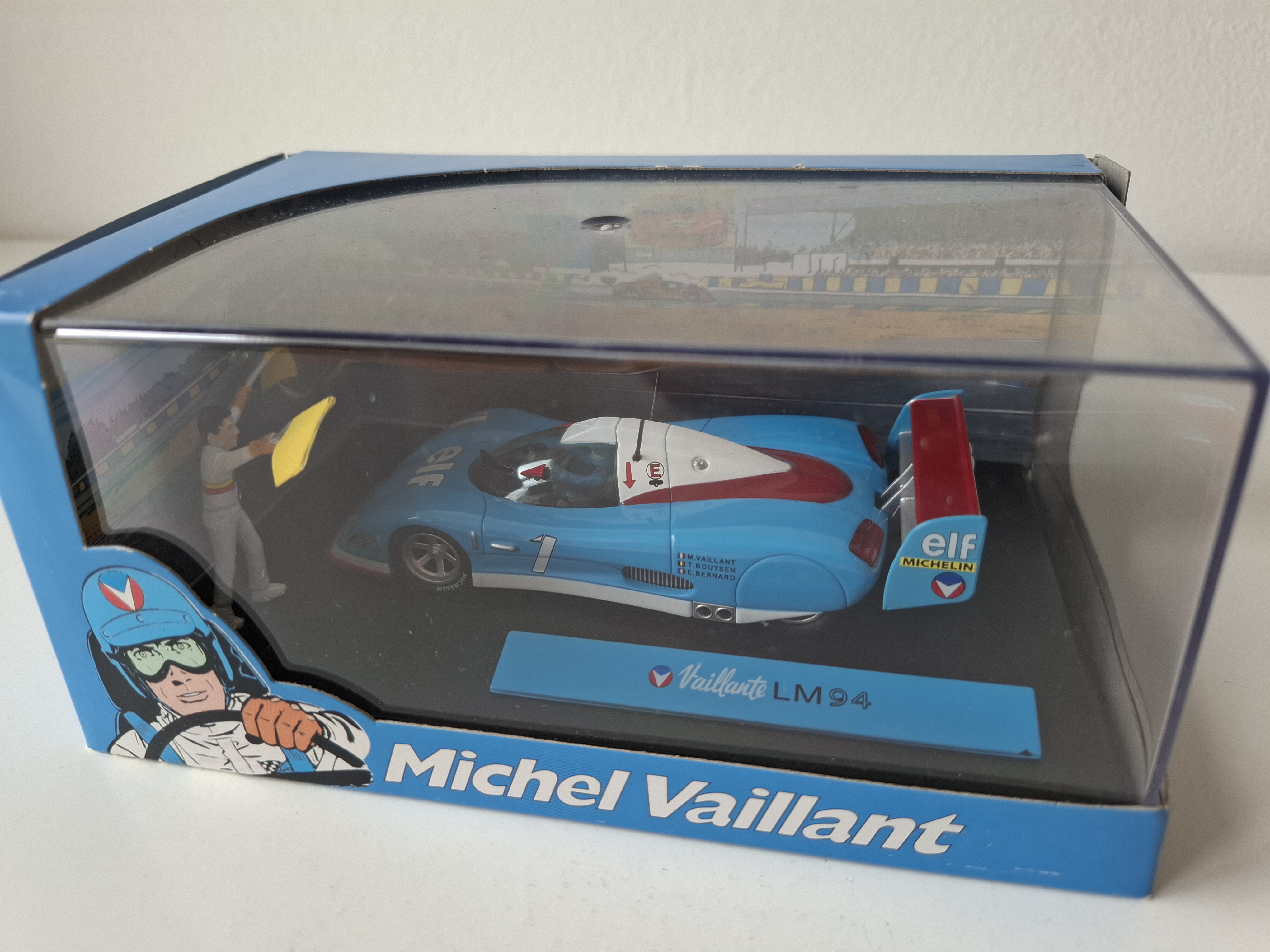 Michel Vaillant miniatuur auto;  Racewagen le  Mans LM94