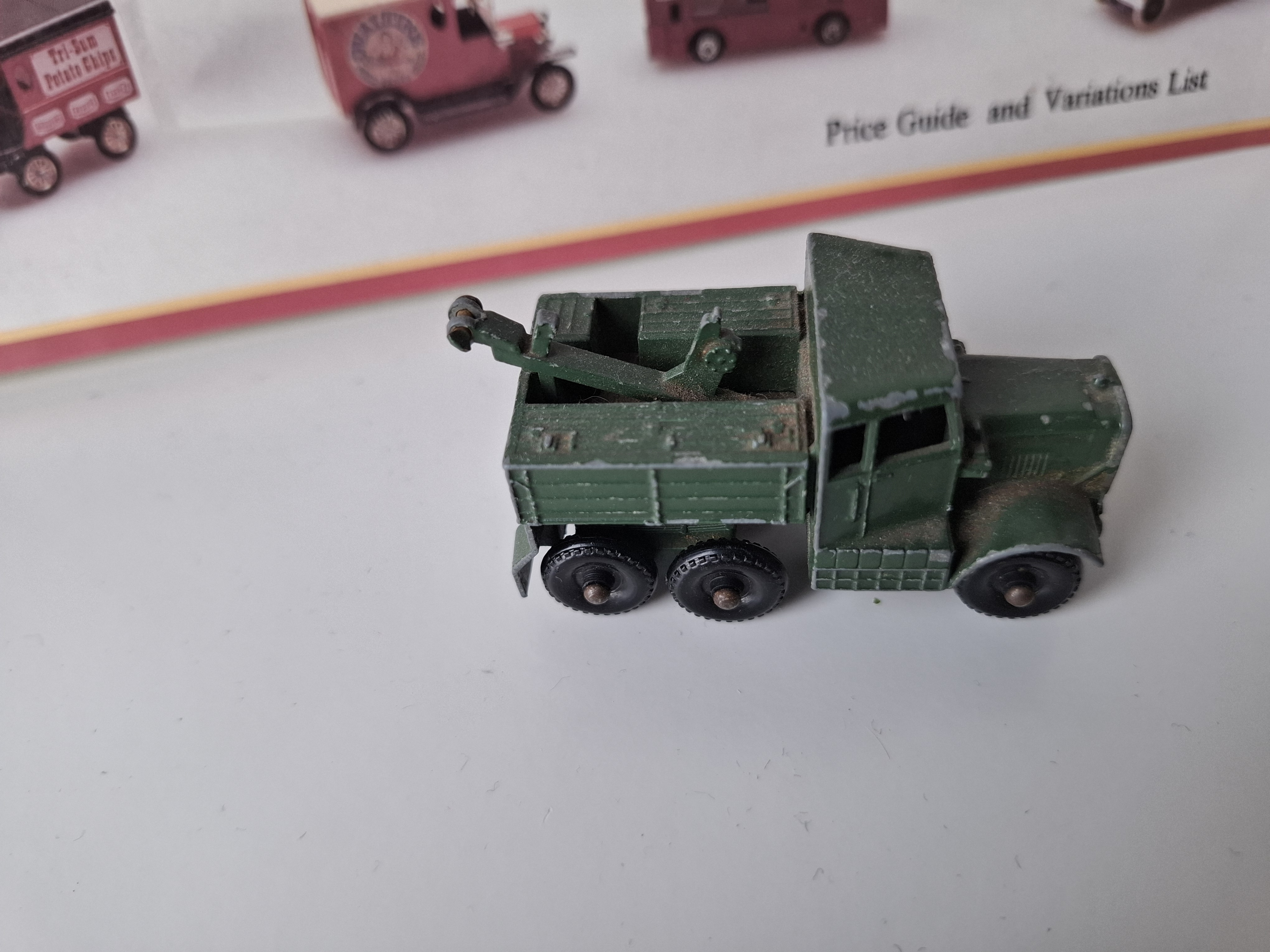 No 64 Lesney; Scammel breakdown truck