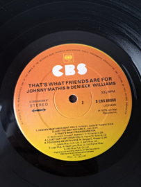 Johnny Mathis & Deniece Williams - That's what friends are for