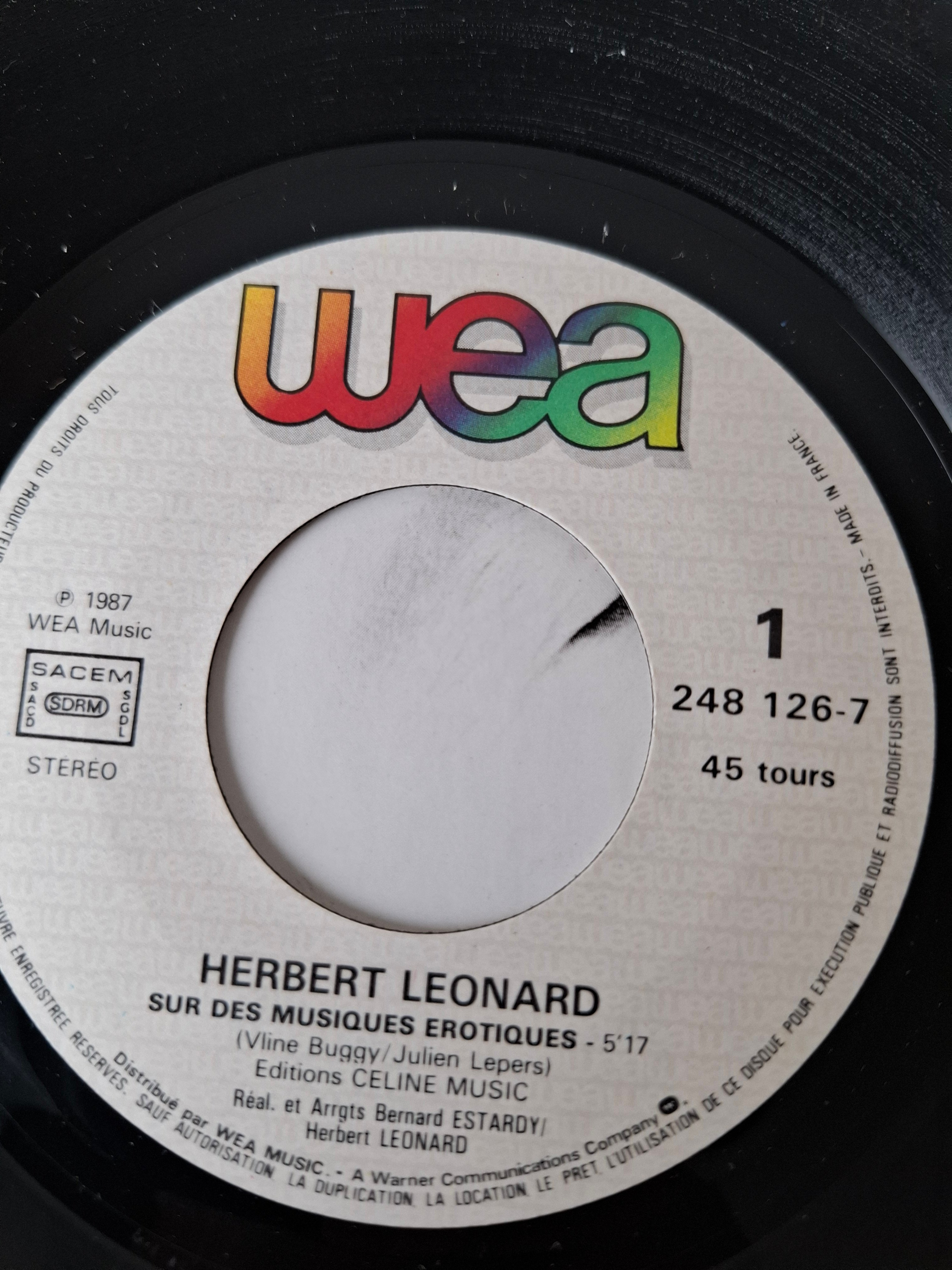 Herbert Leonard - Sur des musique erotique