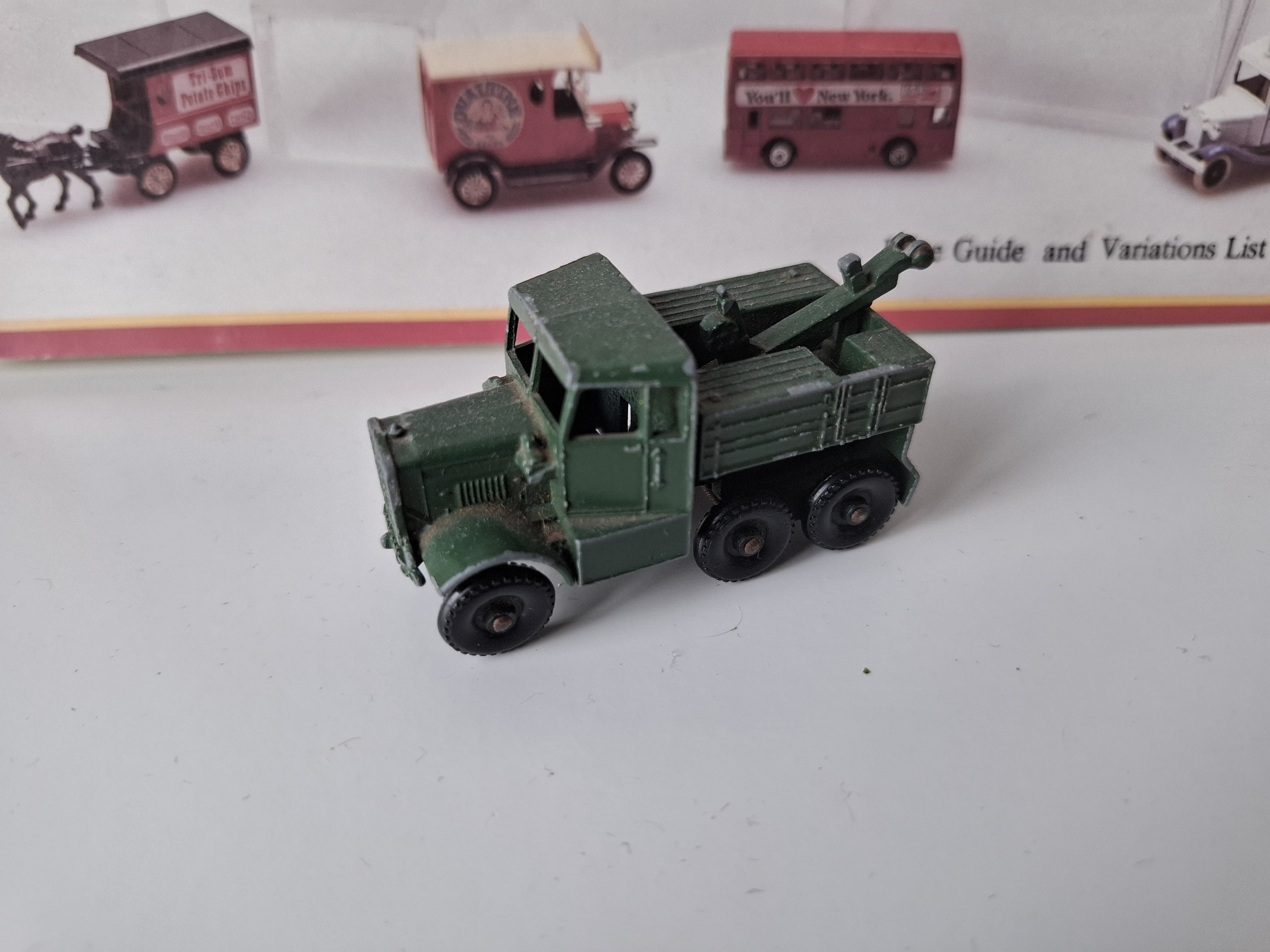 No 64 Lesney; Scammel breakdown truck